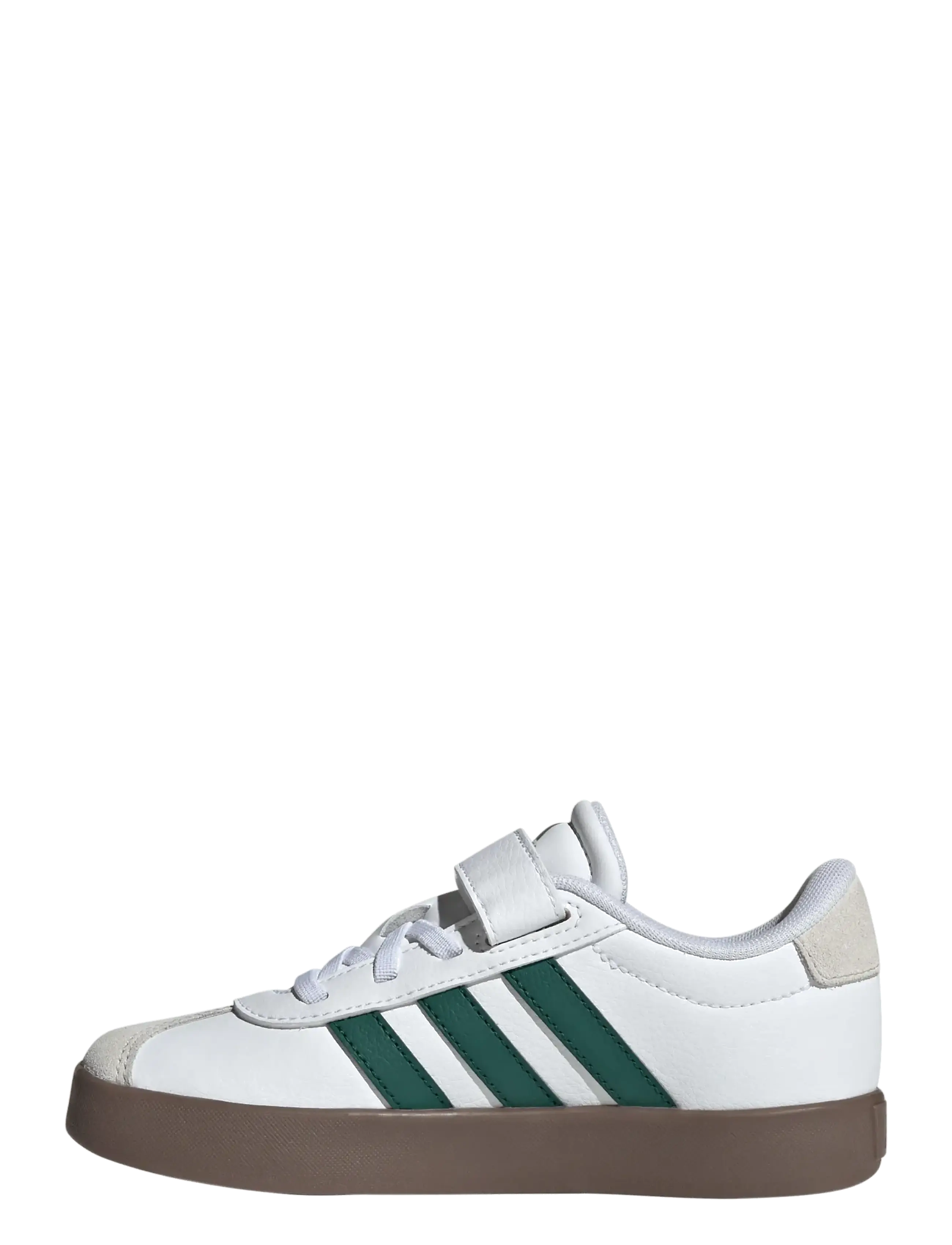 adidas Sportswear - VL COURT 3.0 EL C - lave sneakers - ftwwht/cgreen/gum5 - 2