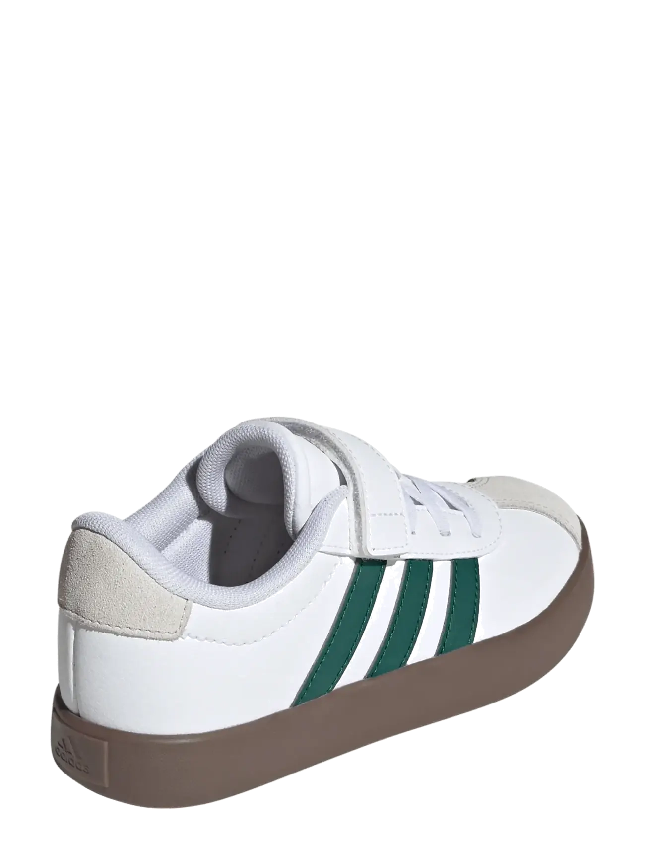 adidas Sportswear - VL COURT 3.0 EL C - lave sneakers - ftwwht/cgreen/gum5 - 3