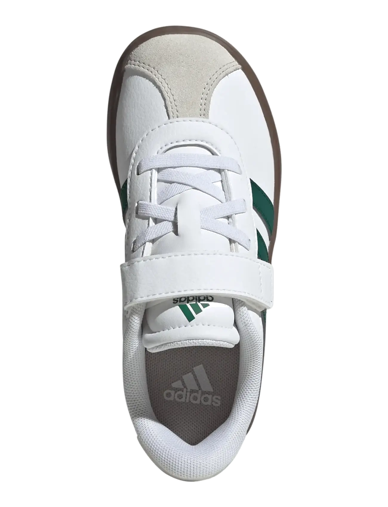 adidas Sportswear - VL COURT 3.0 EL C - lave sneakers - ftwwht/cgreen/gum5 - 4