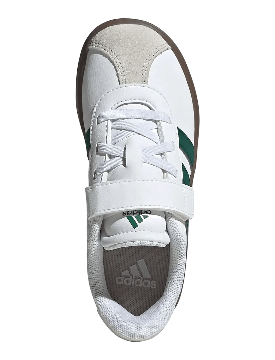 adidas Sportswear - VL COURT 3.0 EL C - lave sneakers - ftwwht/cgreen/gum5 - 4