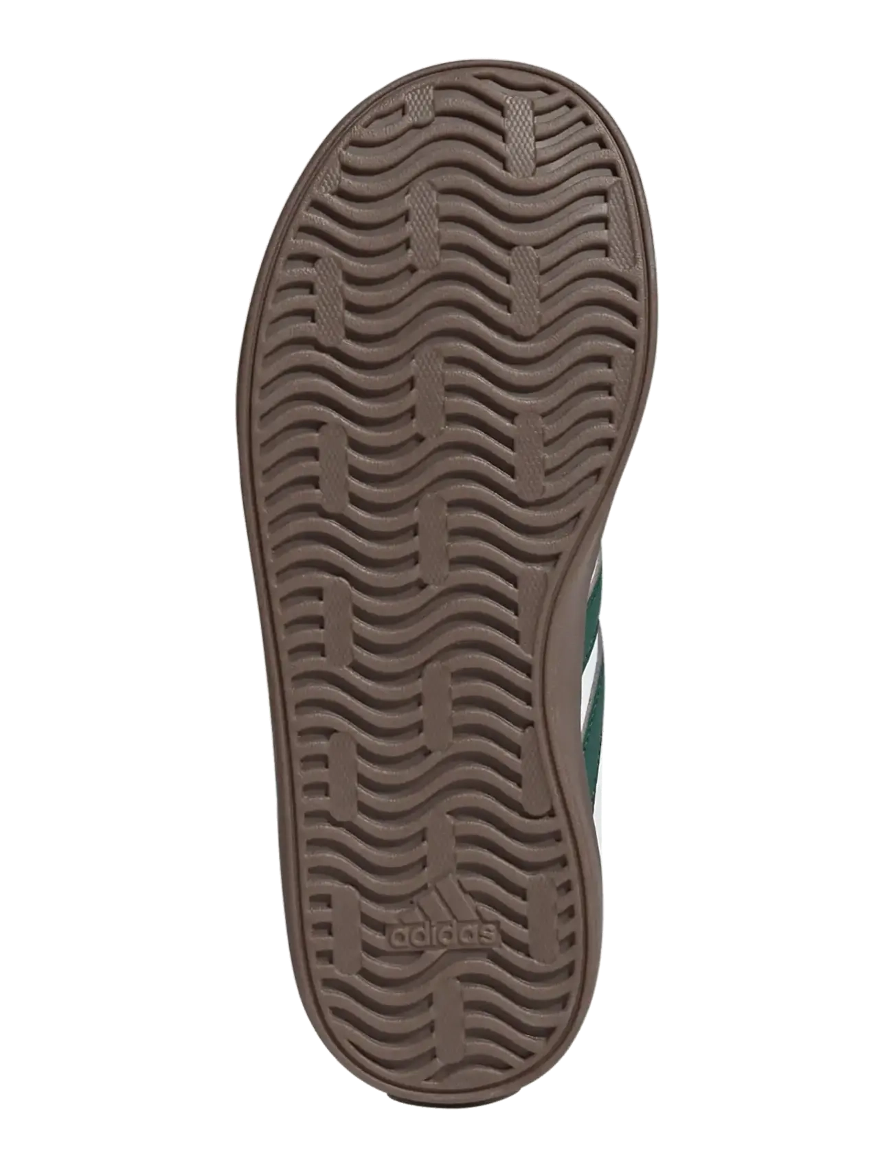 adidas Sportswear - VL COURT 3.0 EL C - lave sneakers - ftwwht/cgreen/gum5 - 5