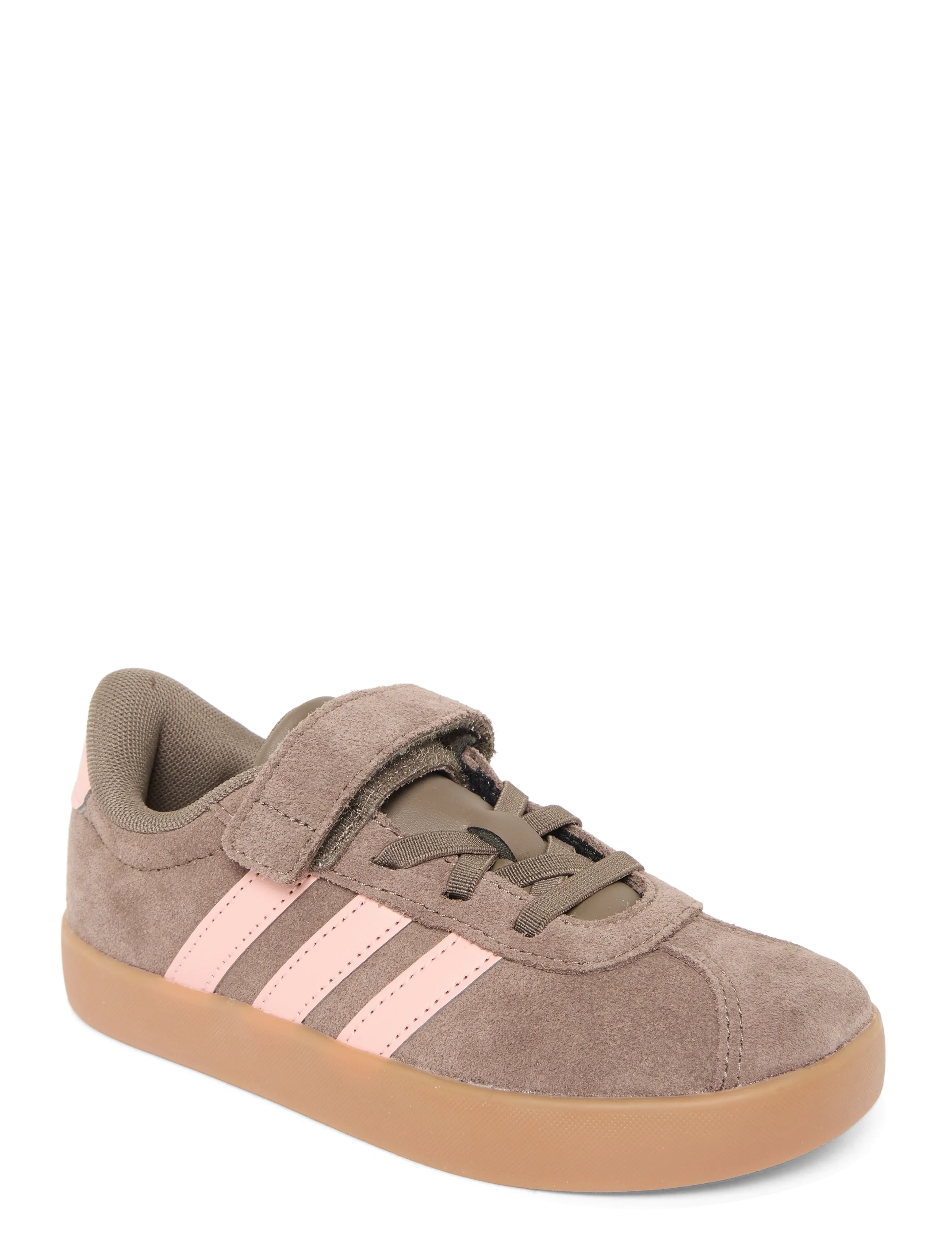 adidas Sportswear VL COURT 3.0 EL C - Sneakers - EARSTR/SEFRTU/AMBGUM / brown
