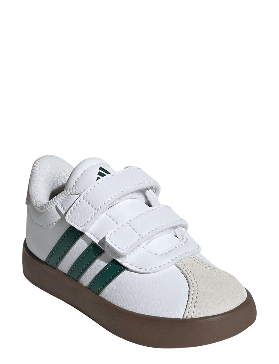 adidas Sportswear - VL COURT 3.0 CF I - niedriger schnitt - ftwwht/cgreen/gum5 - 0