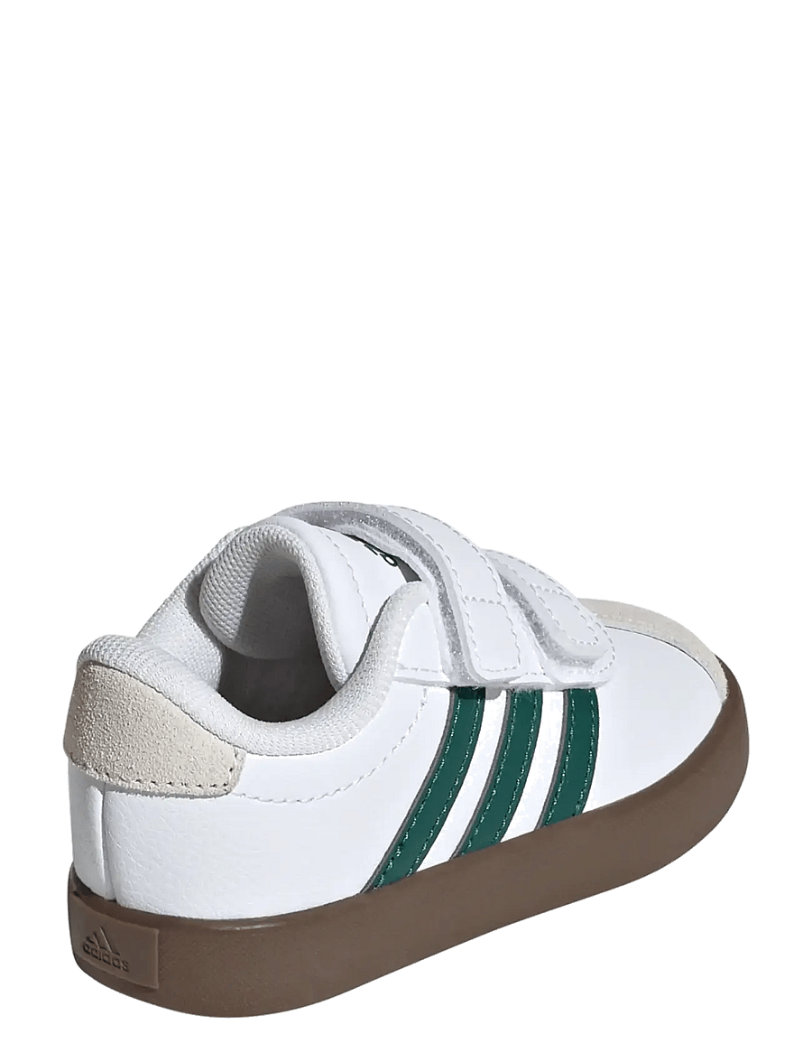 adidas Sportswear - VL COURT 3.0 CF I - niedriger schnitt - ftwwht/cgreen/gum5 - 3