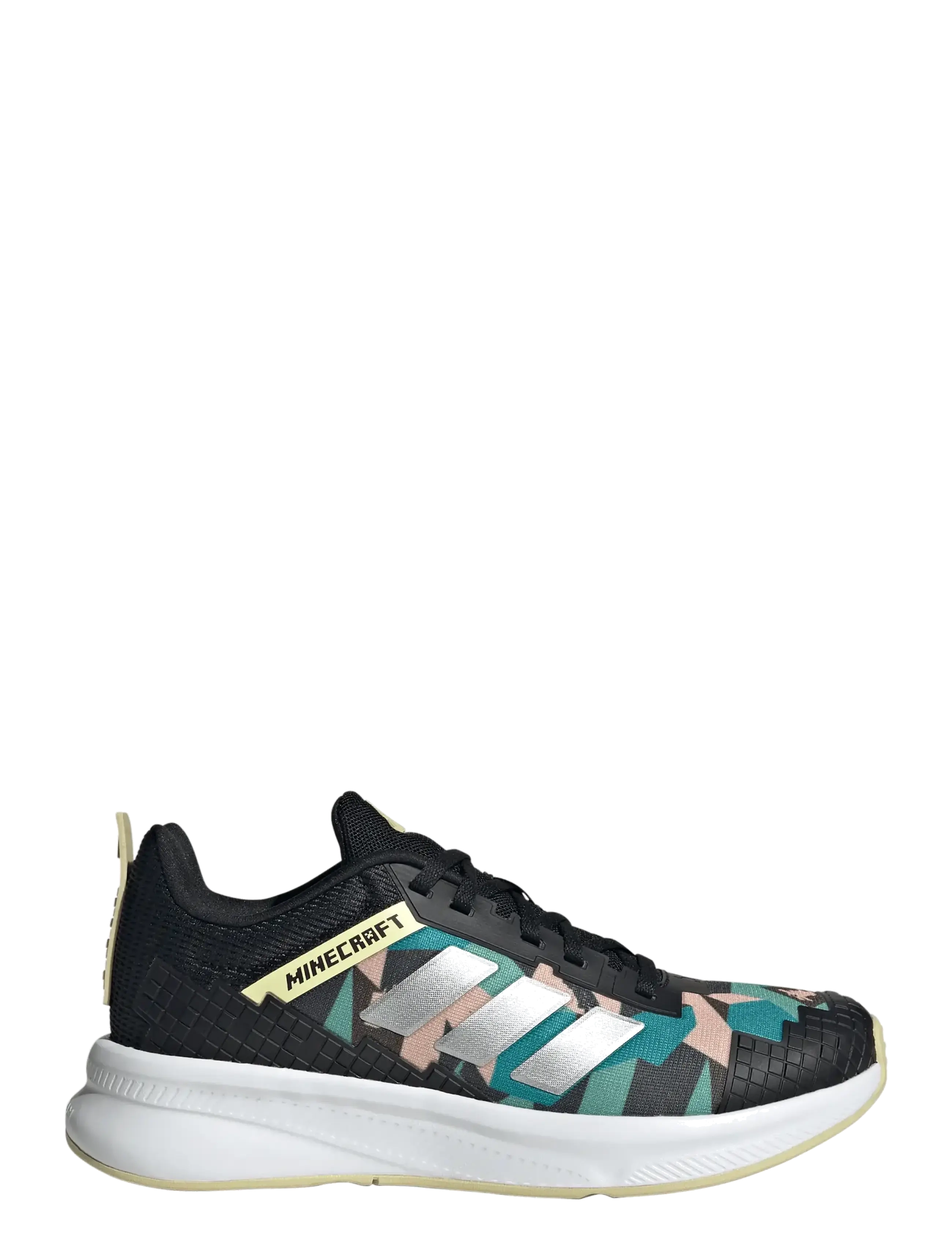 adidas Sportswear - MINECRAFT FORTARUN J - lave sneakers - cblack/msilve/duayel - 1