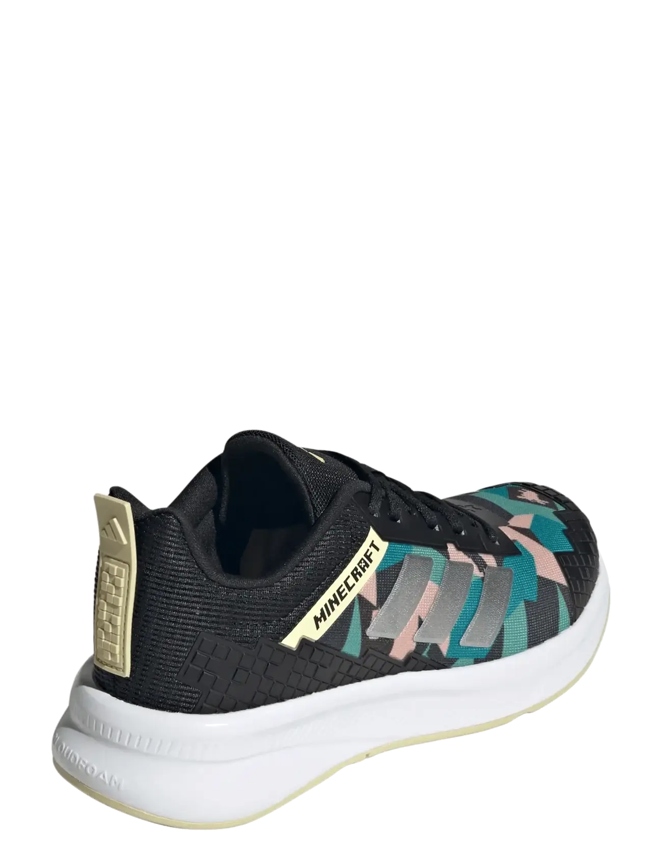 adidas Sportswear - MINECRAFT FORTARUN J - lave sneakers - cblack/msilve/duayel - 3