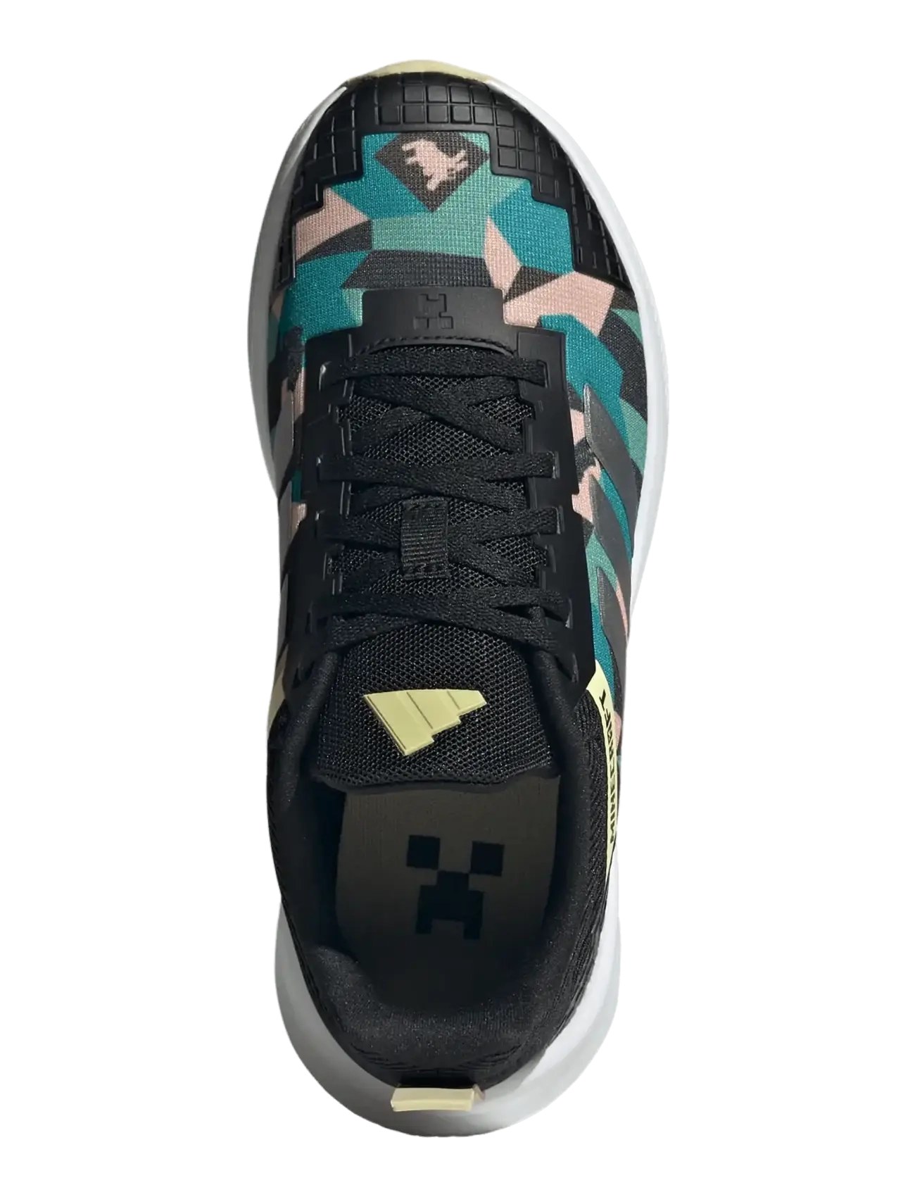 adidas Sportswear - MINECRAFT FORTARUN J - lave sneakers - cblack/msilve/duayel - 4