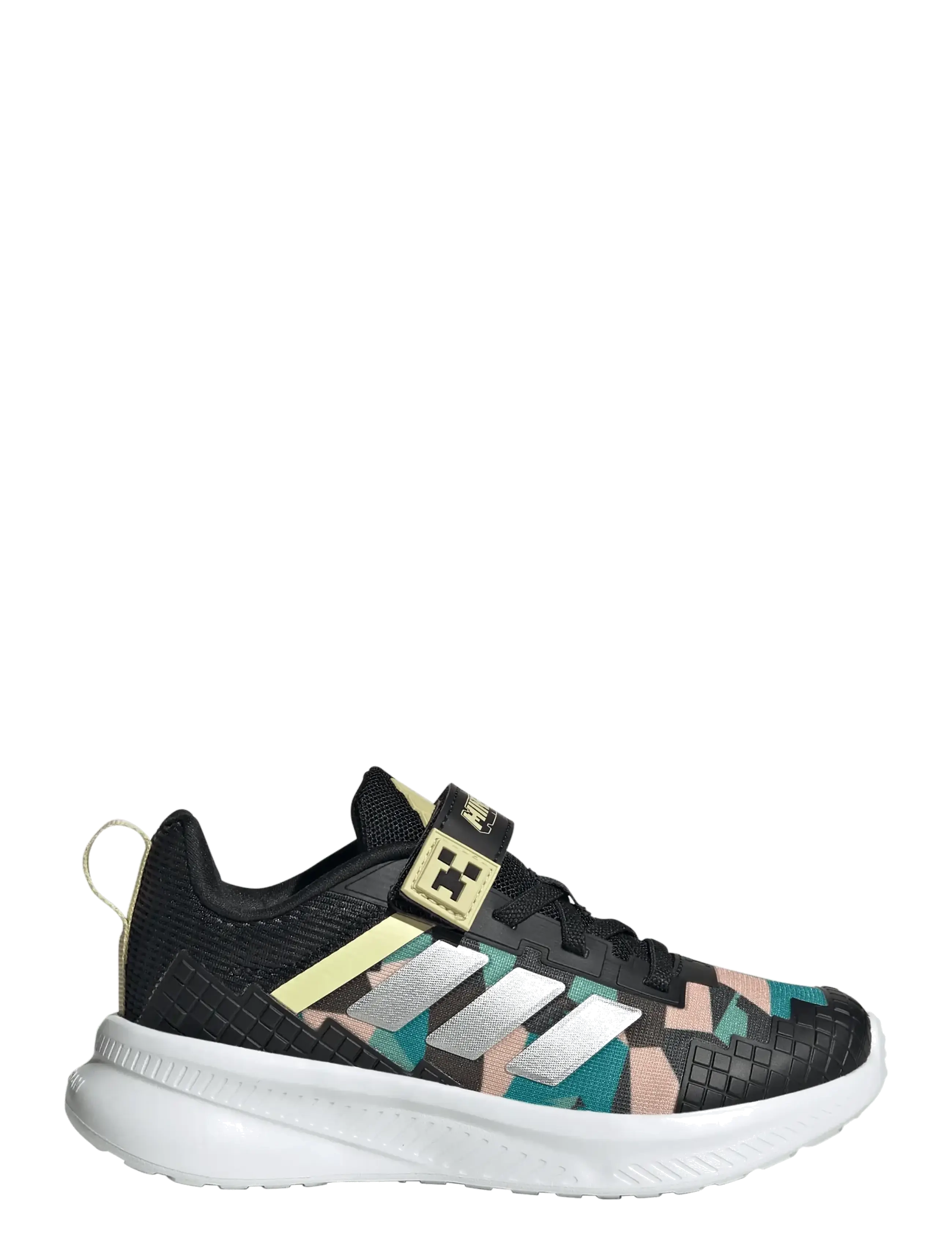 adidas Sportswear - MINECRAFT FORTARUN EL C - löparskor - cblack/msilve/duayel - 1