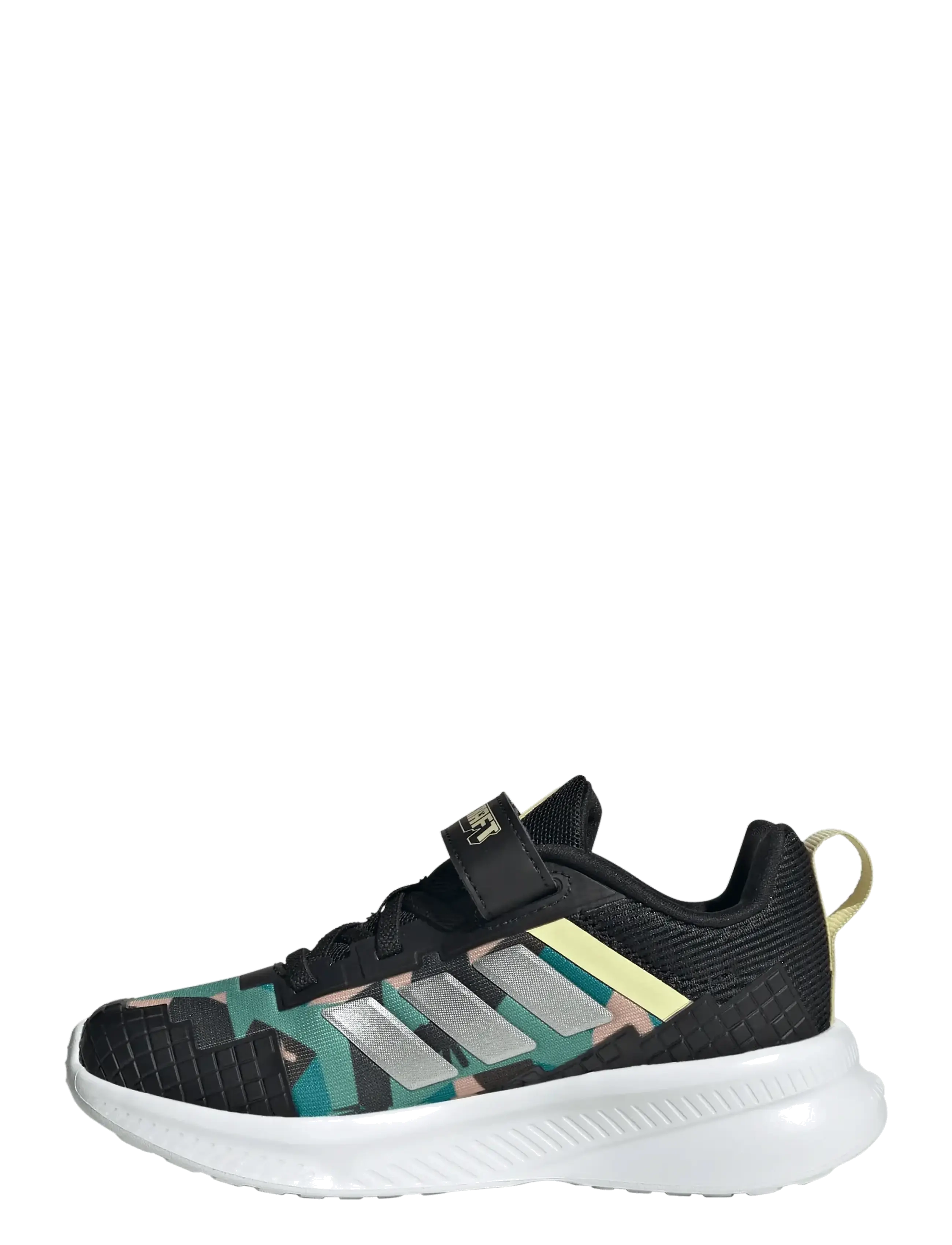 adidas Sportswear - MINECRAFT FORTARUN EL C - löparskor - cblack/msilve/duayel - 2