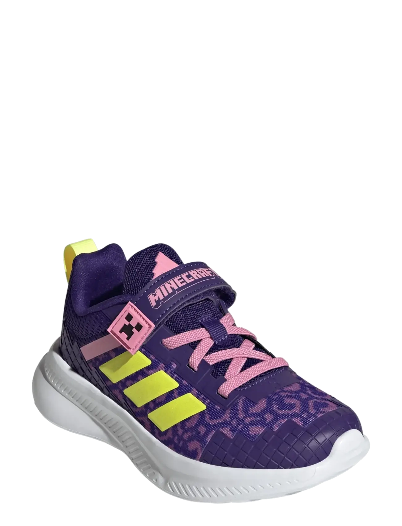 adidas Sportswear Minecraft Fortarun El C, 32, Sports Schuhe, Lila - Running-training Kinder