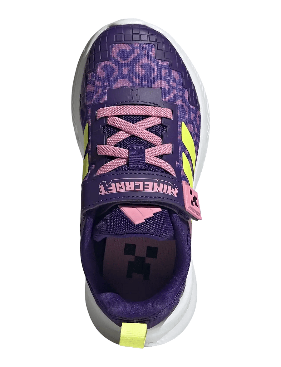 adidas Sportswear - MINECRAFT FORTARUN EL C - laufschuhe - cpurpl/sollem/sttrbl - 3