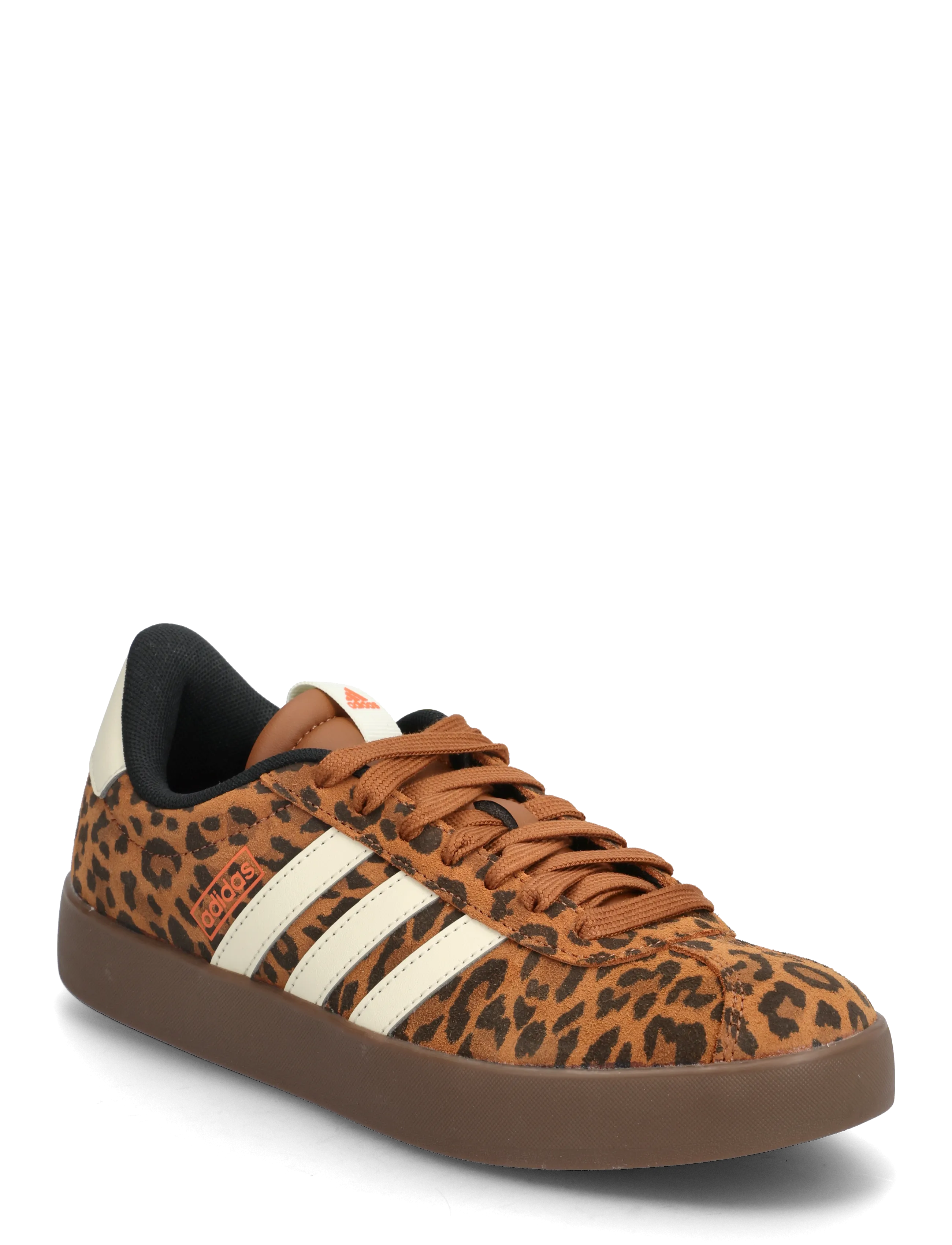 adidas Sportswear Vl Court 3.0, Kvinder, Leopard Print Sneakers, Brun, Str: 42