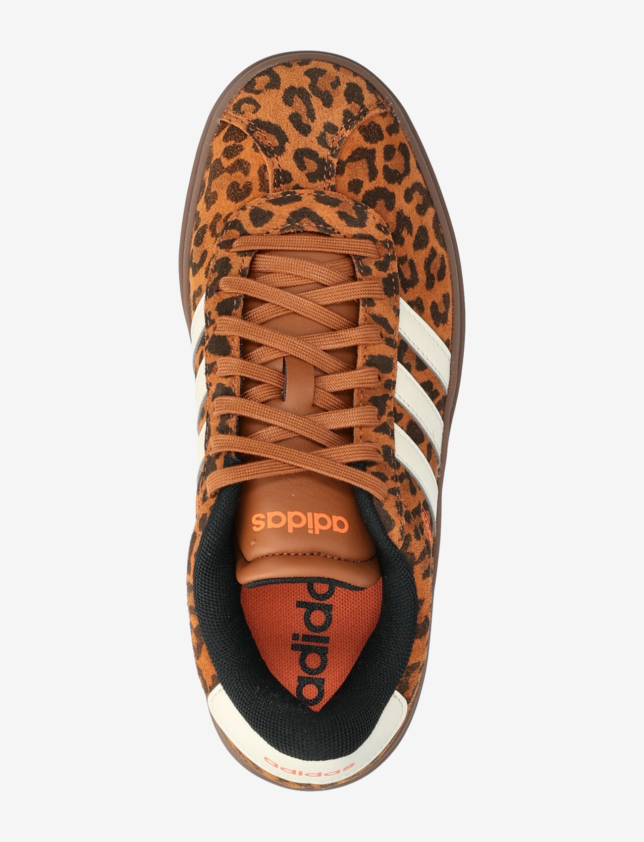 adidas Sportswear - VL COURT BOLD - lave sneakers - dubr/crewht/gum5 - 3
