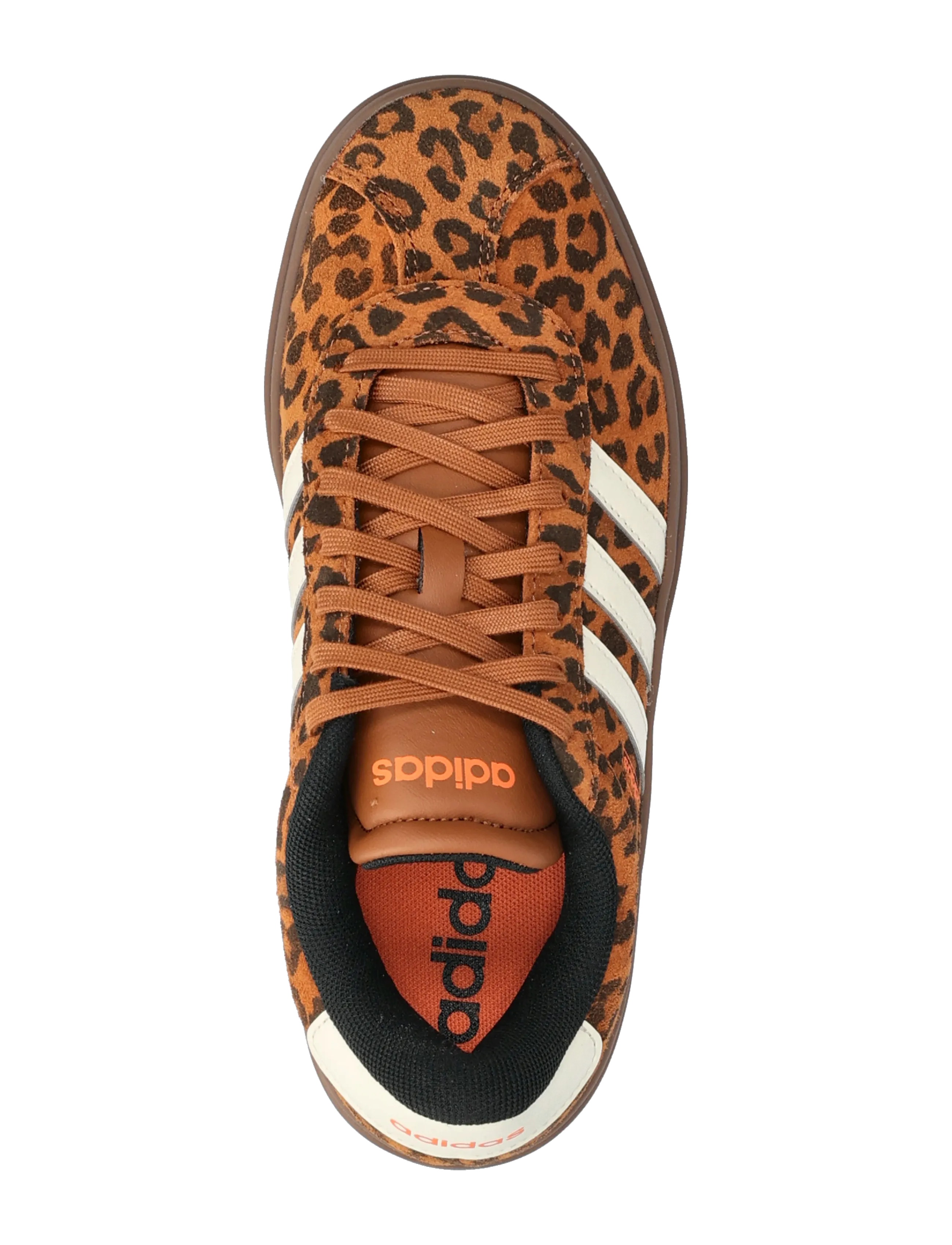 adidas Sportswear - VL COURT BOLD - lave sneakers - dubr/crewht/gum5 - 3
