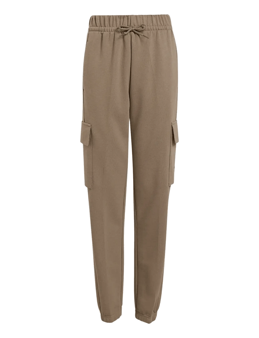 adidas Sportswear - J SL FT C PT - træningsbukser - khasix/blabro - 0