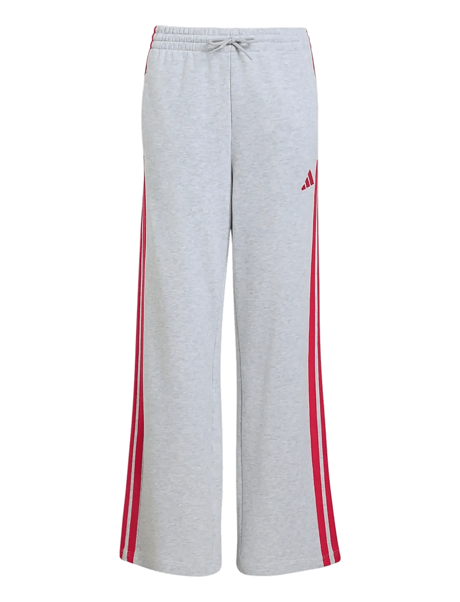 adidas Sportswear - JG 3S FT OH PT - sweatpants - lgreyh/powpnk - 0