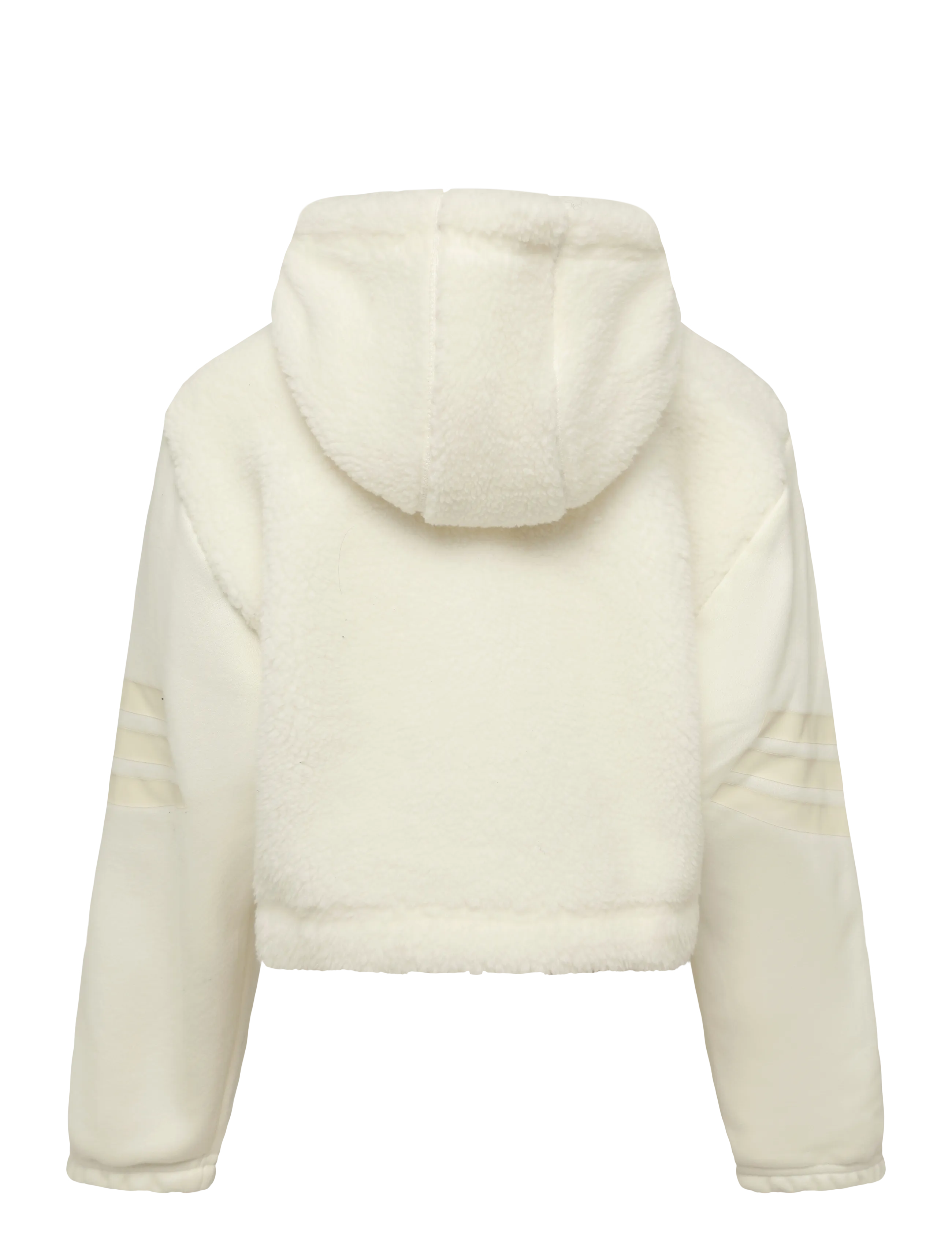 adidas Sportswear - JG FI 3S FZ HD - owhite/crewht - 1