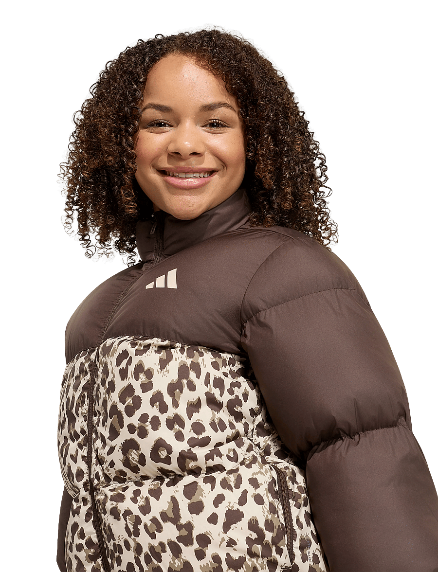 adidas Sportswear - JG SD AOP JKT - isolerede jakker - dbrown/crli/khasix/cr - 3