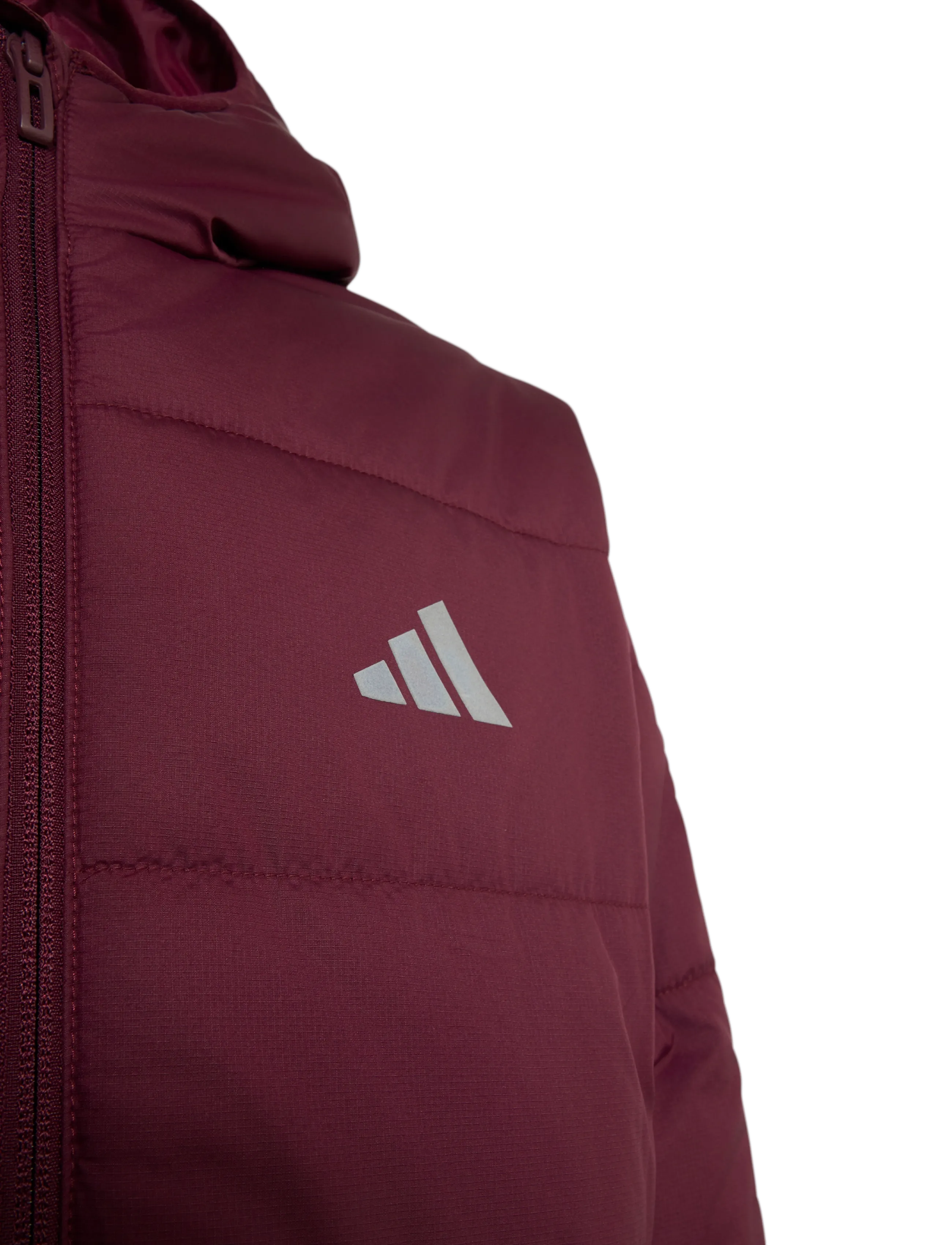 adidas Sportswear - J ESS 3S JKT - paksud joped - maroon/soltur - 2