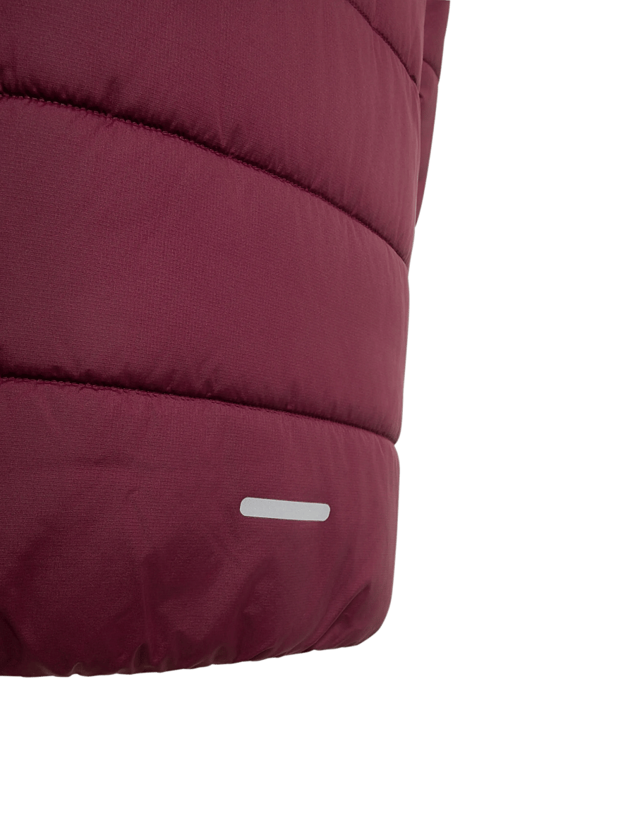 adidas Sportswear - J ESS 3S JKT - isolierte jacken - maroon/soltur - 4