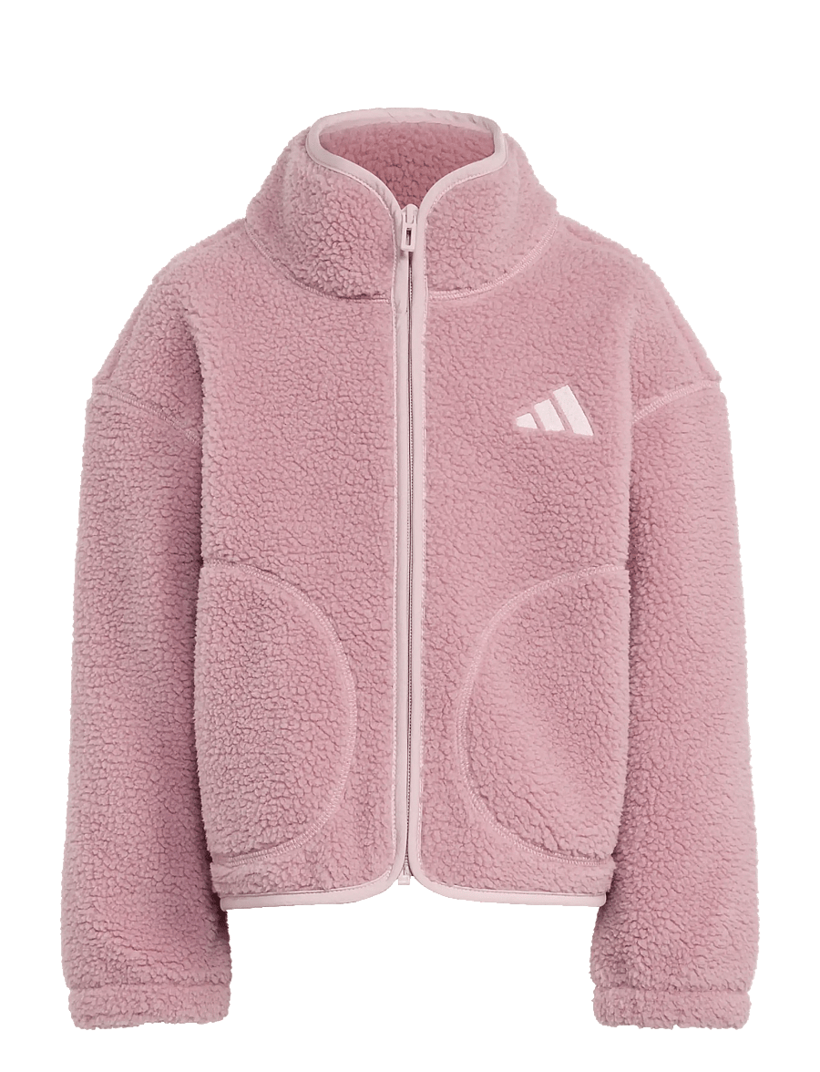 adidas Sportswear - LK SHERPA JKT - paksud joped - magmau - 1