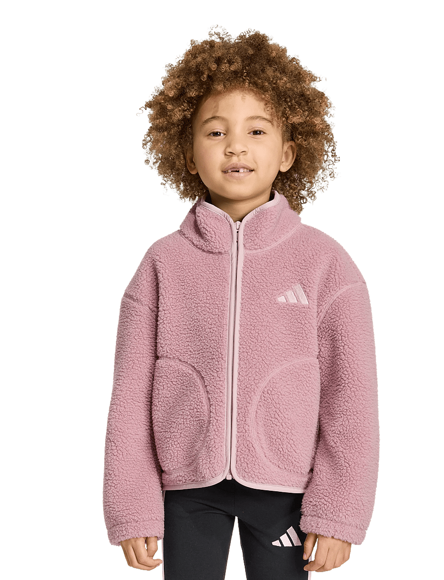 adidas Sportswear - LK SHERPA JKT - paksud joped - magmau - 4