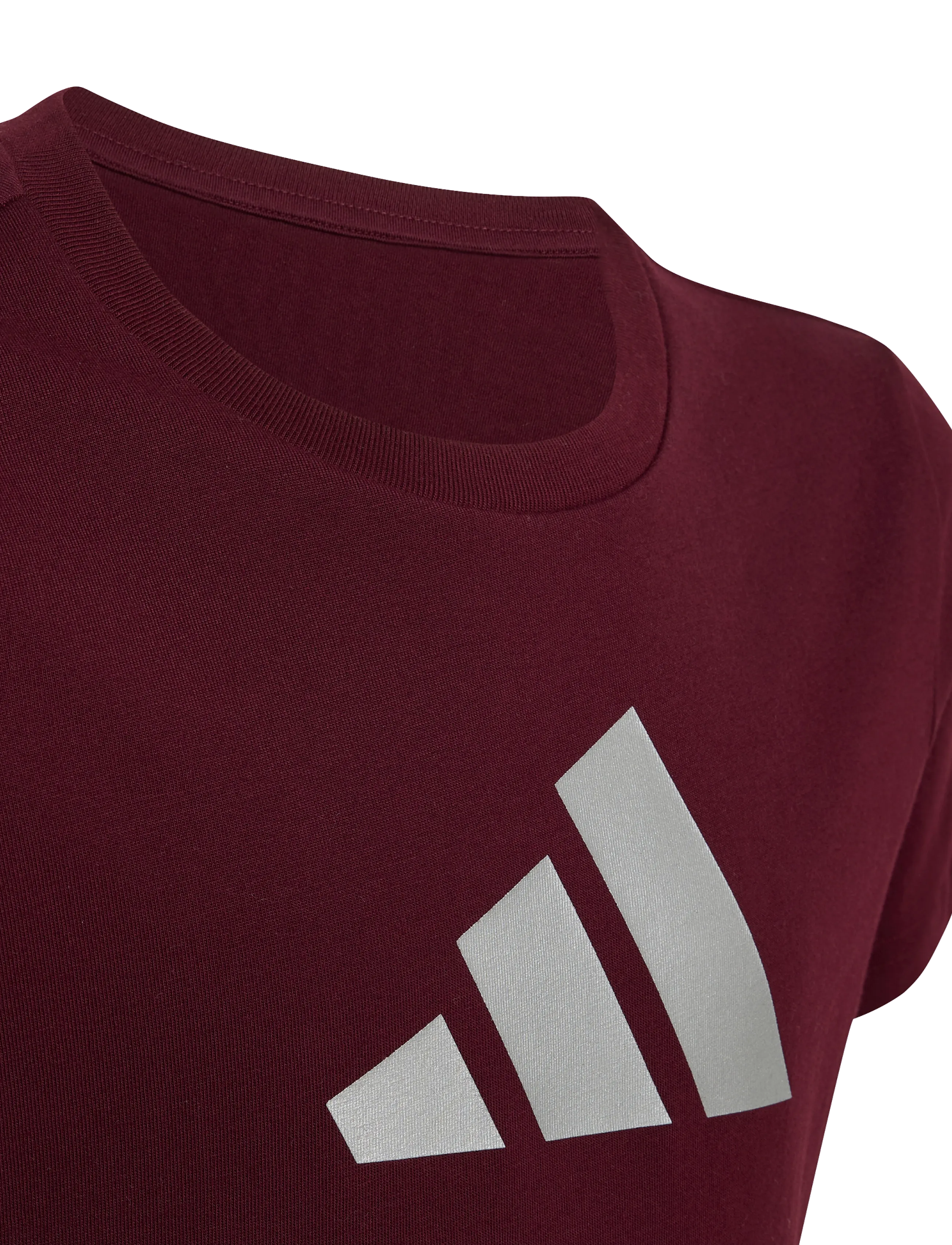 adidas Sportswear - JG GLAM T - sportstoppe - maroon - 2