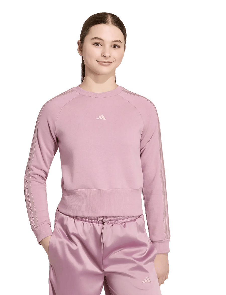 adidas Sportswear - JG SATIN SWT - dressipluusid - magmau/dualil - 2