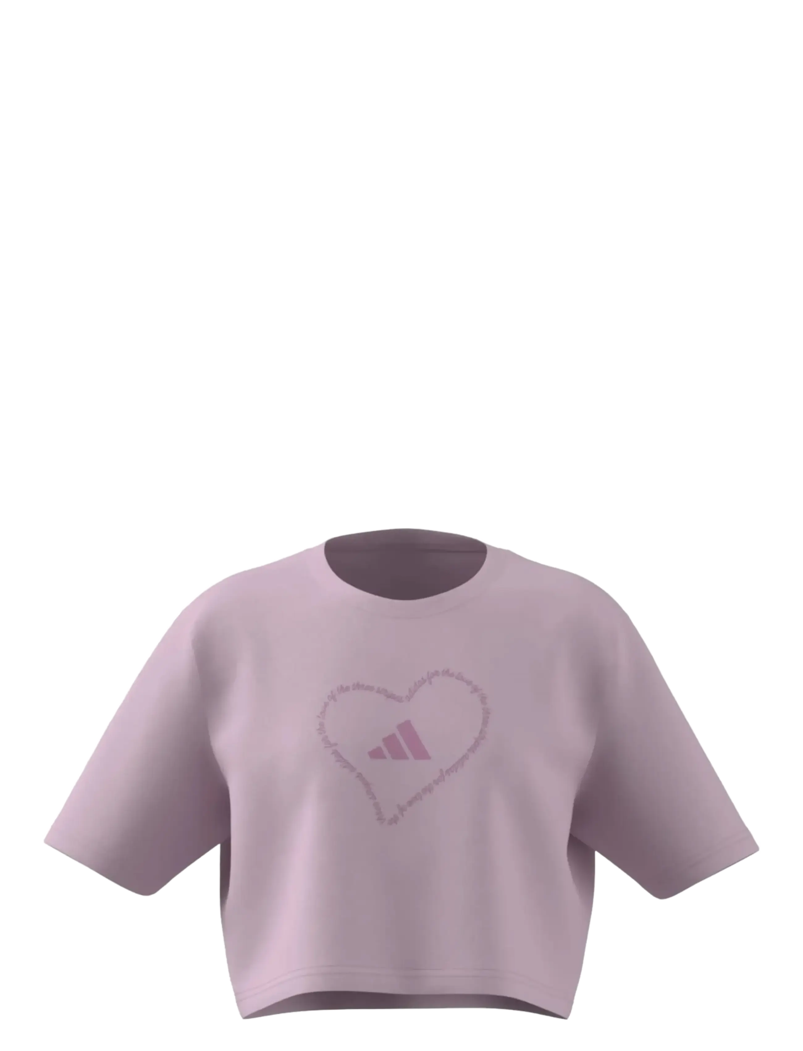 adidas Sportswear JG SATIN T - Kläder - CLPINK / pink/rose