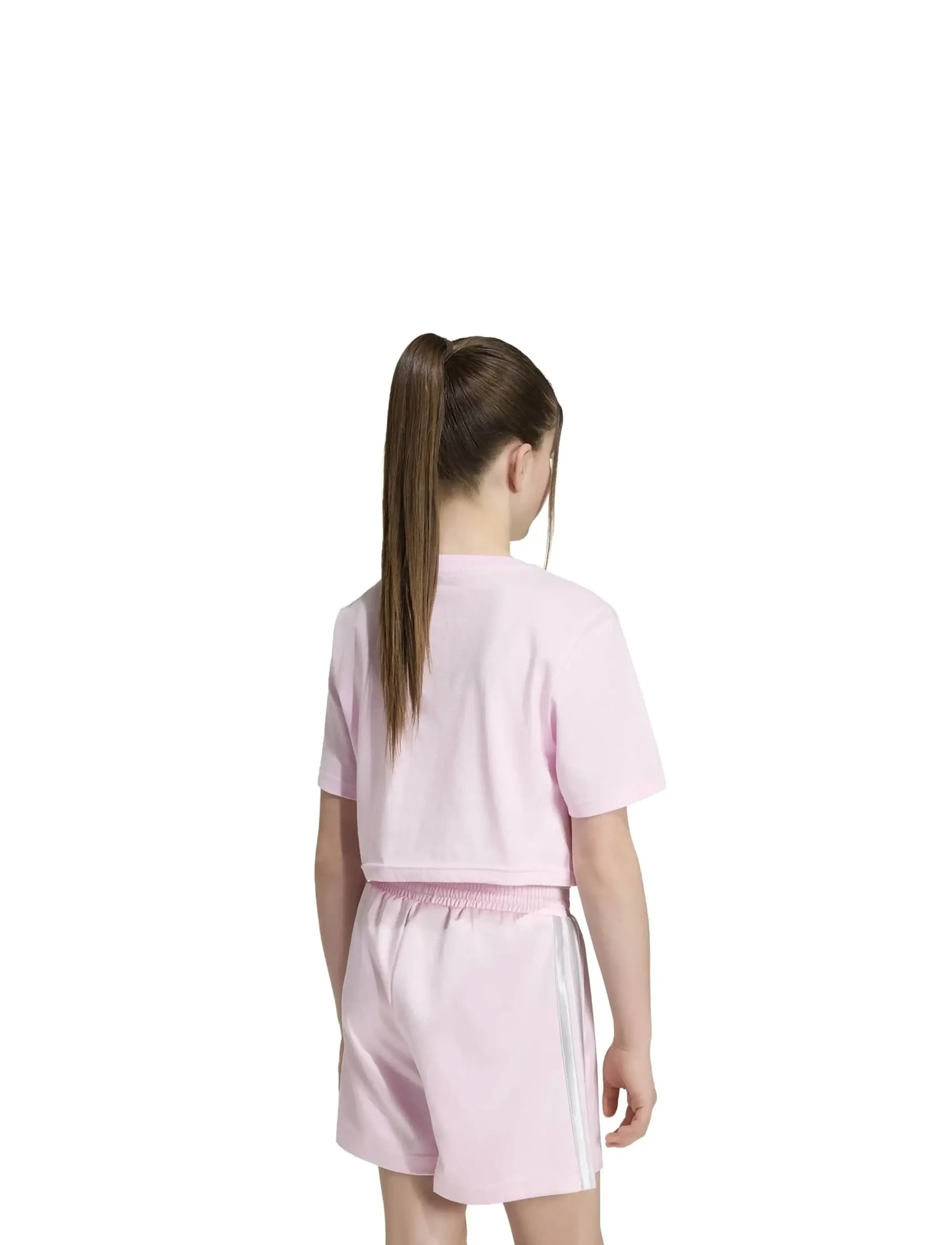 adidas Sportswear - JG SATIN T - short-sleeved t-shirts - clpink - 2