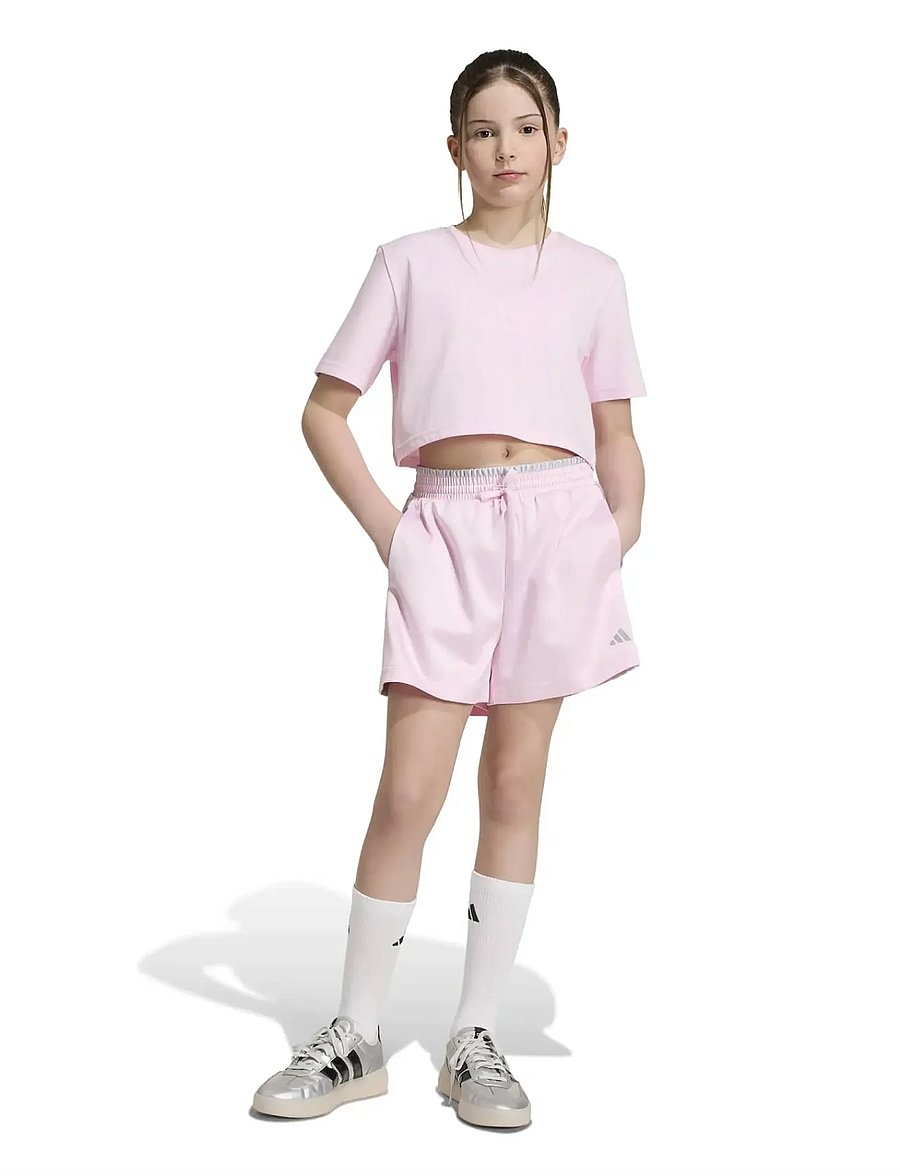 adidas Sportswear - JG SATIN T - kortärmade t-shirts - clpink - 2