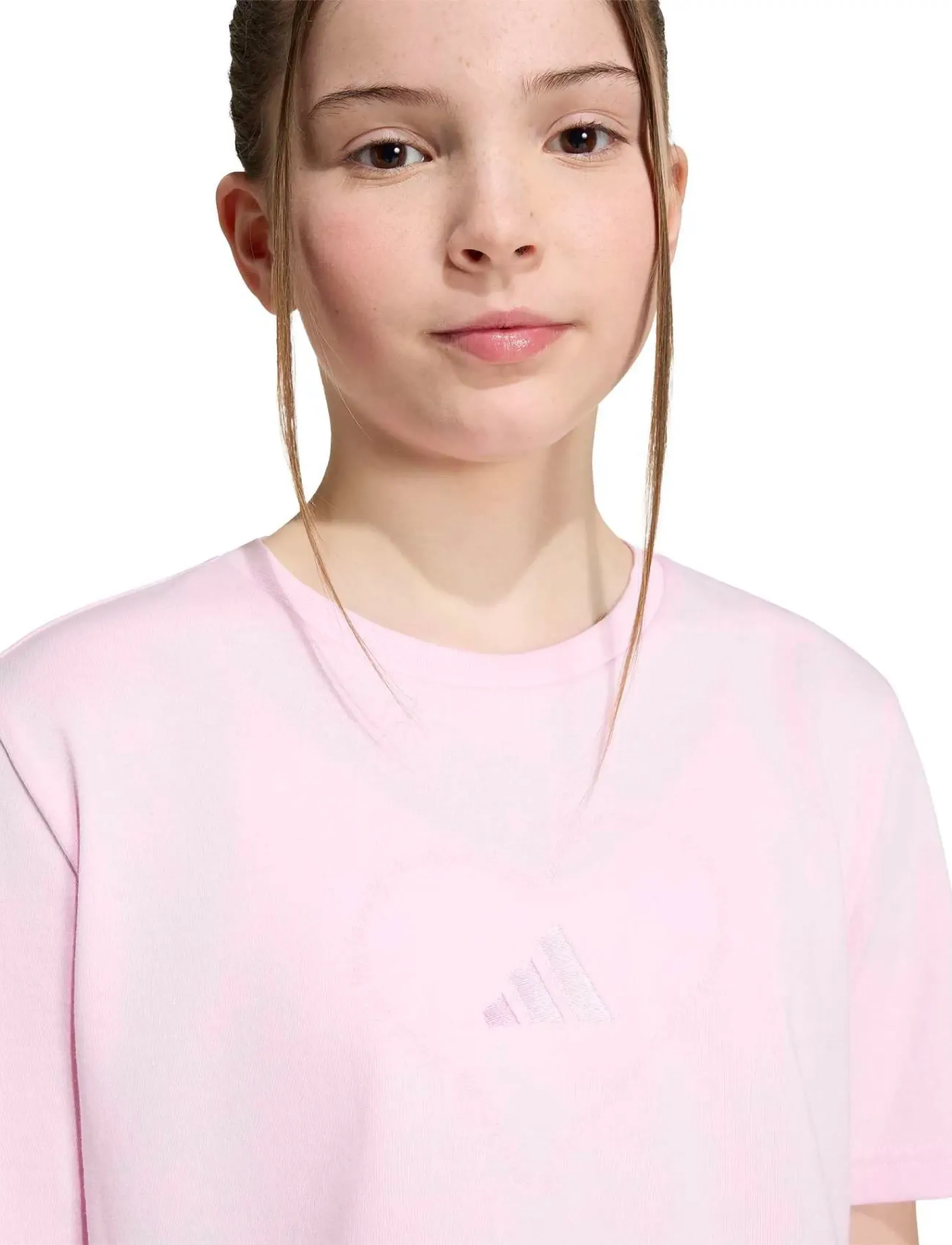 adidas Sportswear - JG SATIN T - kortärmade t-shirts - clpink - 3