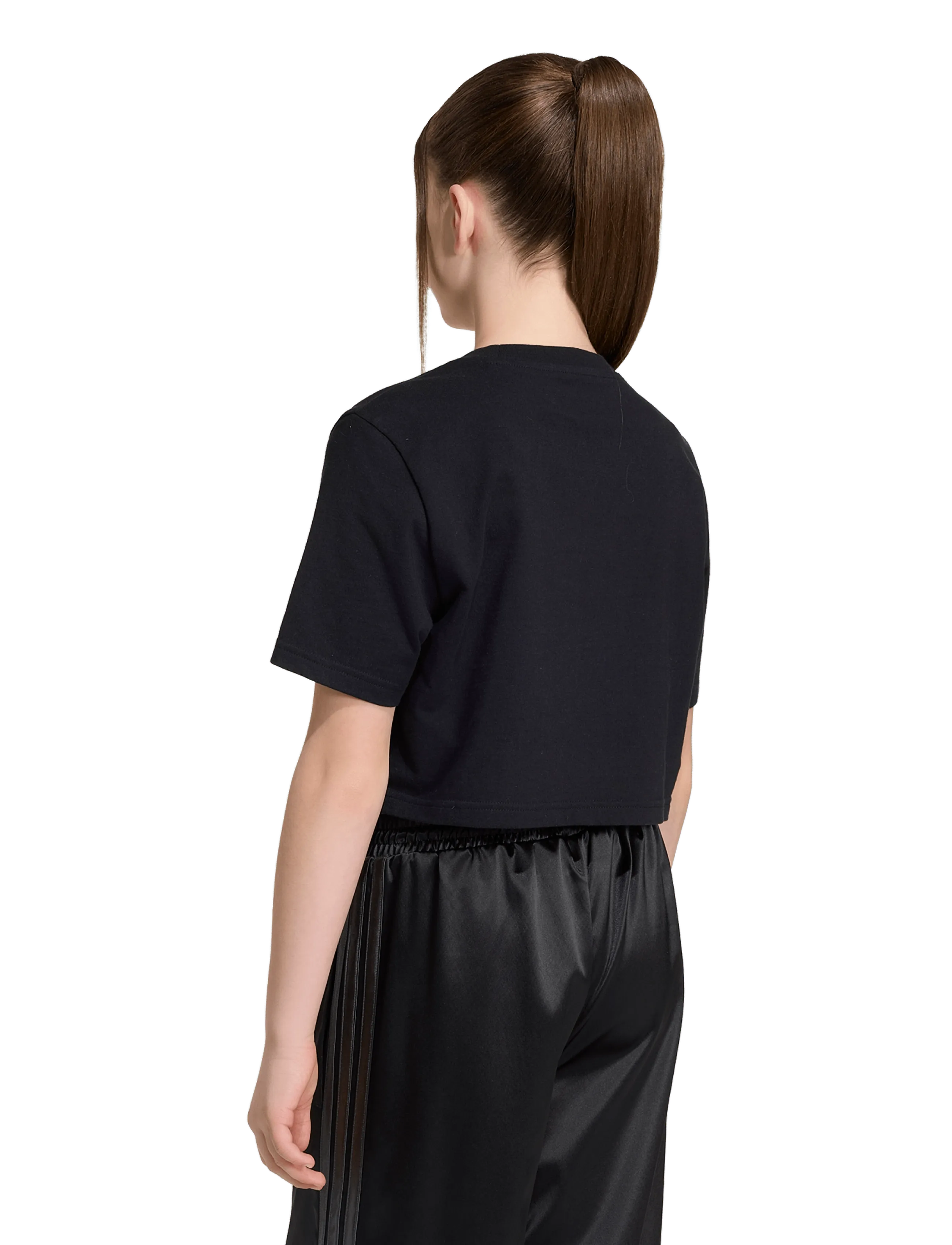 adidas Sportswear - JG SATIN T - black - 5