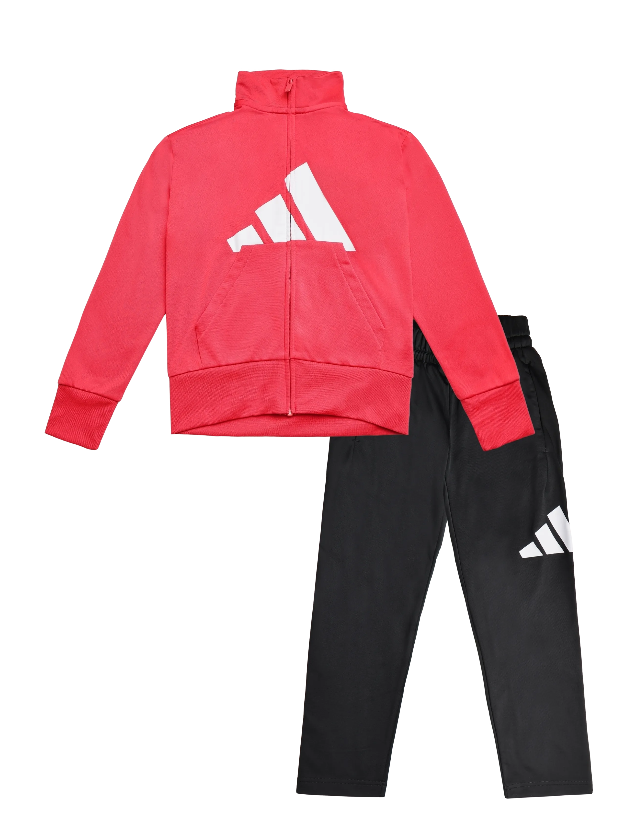 adidas Sportswear J BL TR TS 205 - Sportbekleidung - PURRUB/WHITE / red