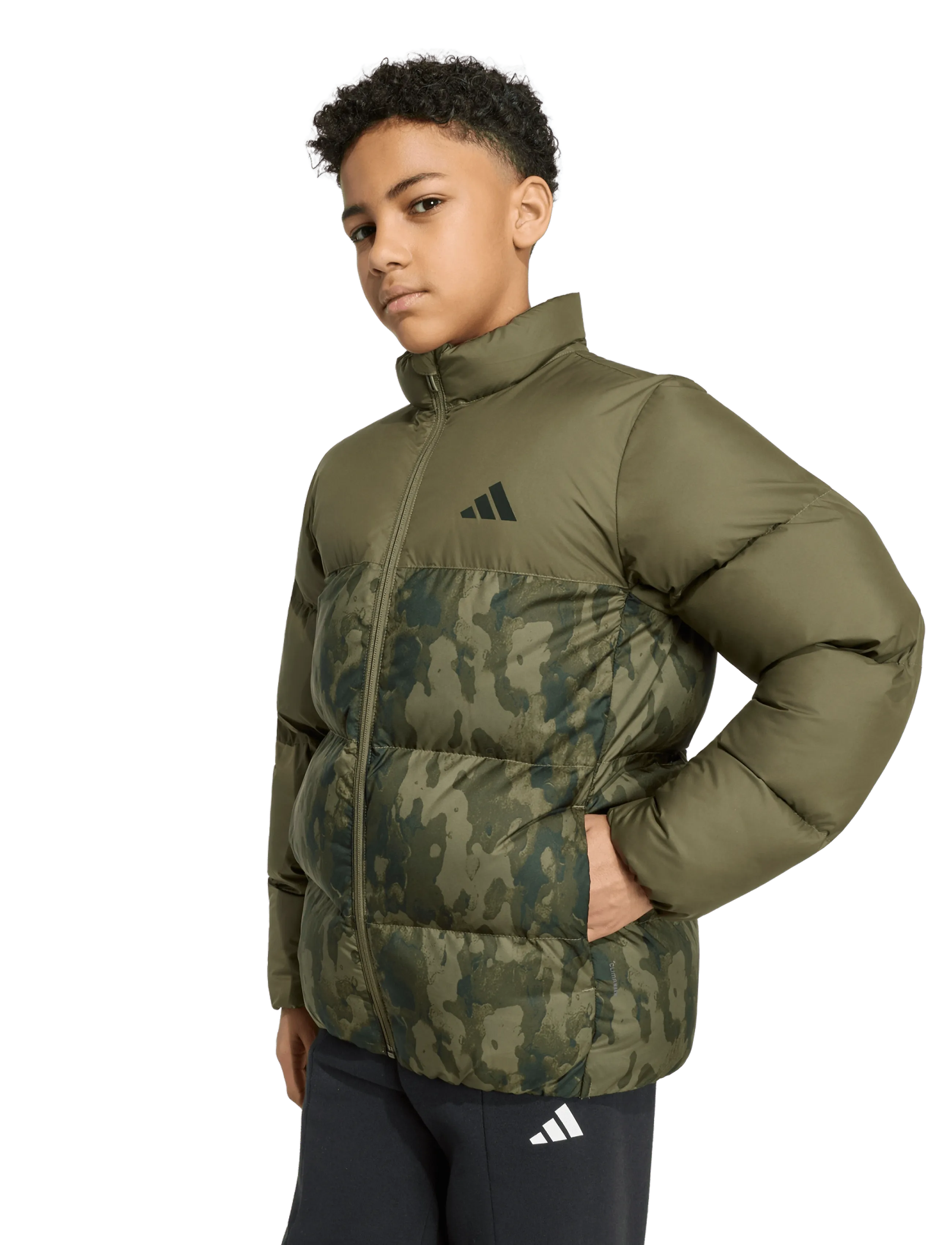 adidas Sportswear - J SD AOP JKT - olistr/ngtcar/junink/ - 2