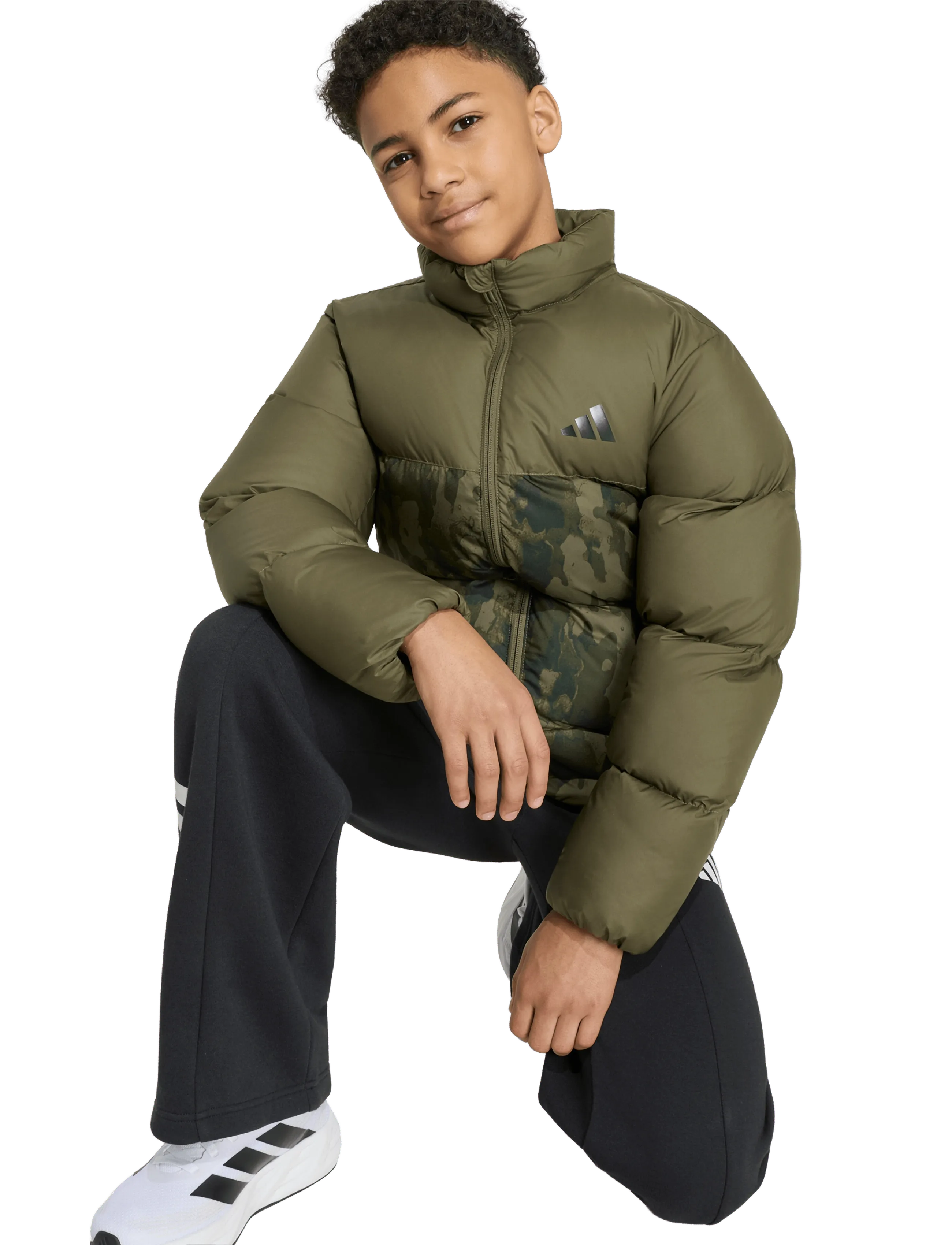 adidas Sportswear - J SD AOP JKT - olistr/ngtcar/junink/ - 3