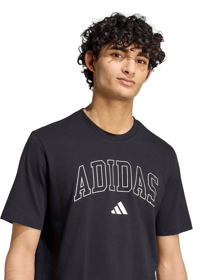 adidas Sportswear - M COLLEGIATE T - t-shirts - black - 2