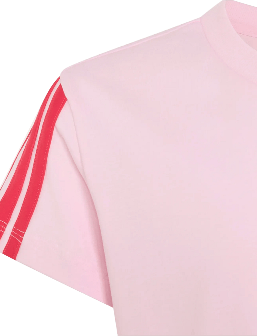 adidas Sportswear - JG 3S TEE 160 - kortærmede t-shirts - clpink/powpnk - 2