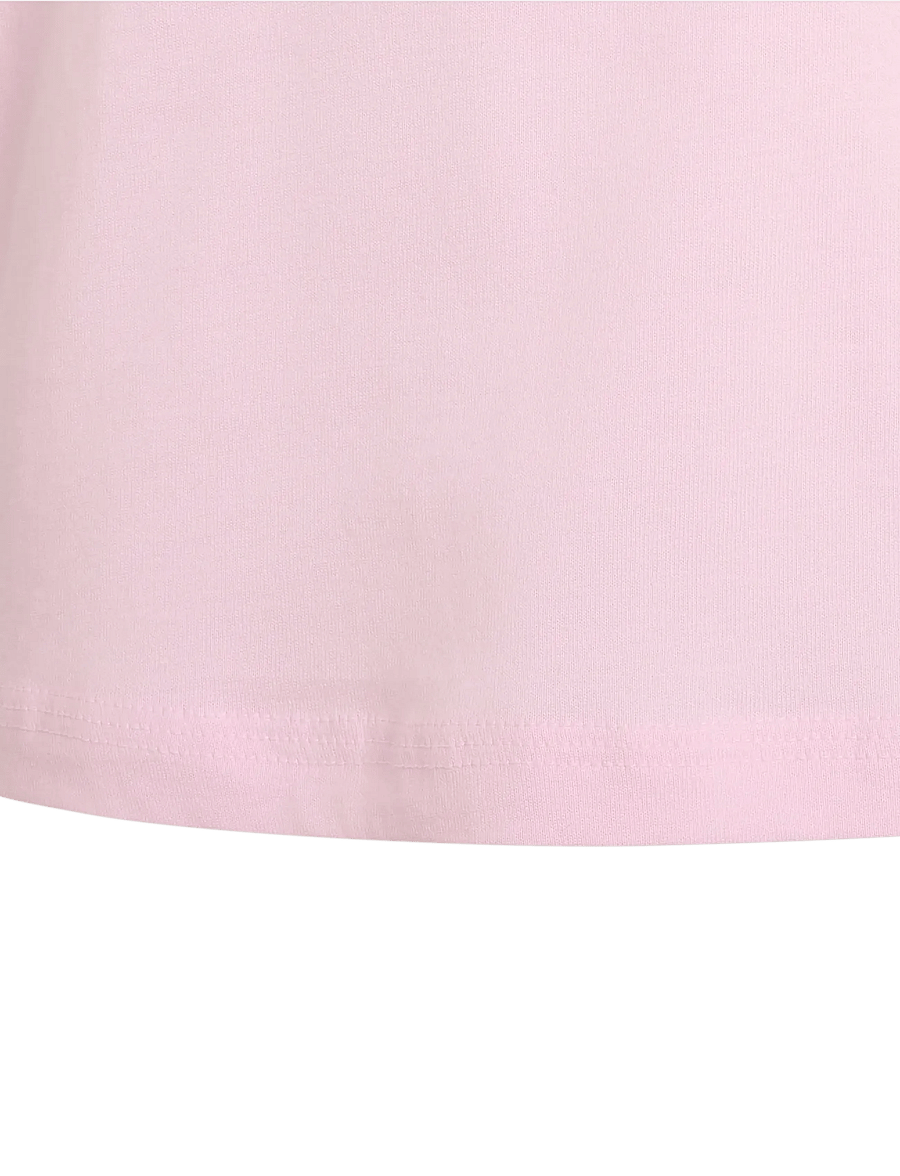 adidas Sportswear - JG 3S TEE 160 - kortærmede t-shirts - clpink/powpnk - 3