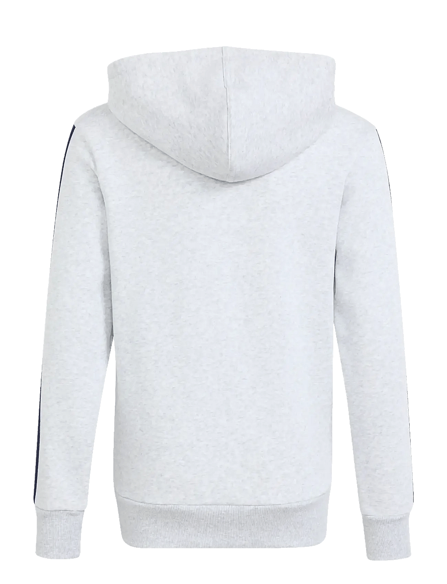 adidas Sportswear - J 3S FL FZ HD - hættetrøjer - lgreyh/dkblue - 1