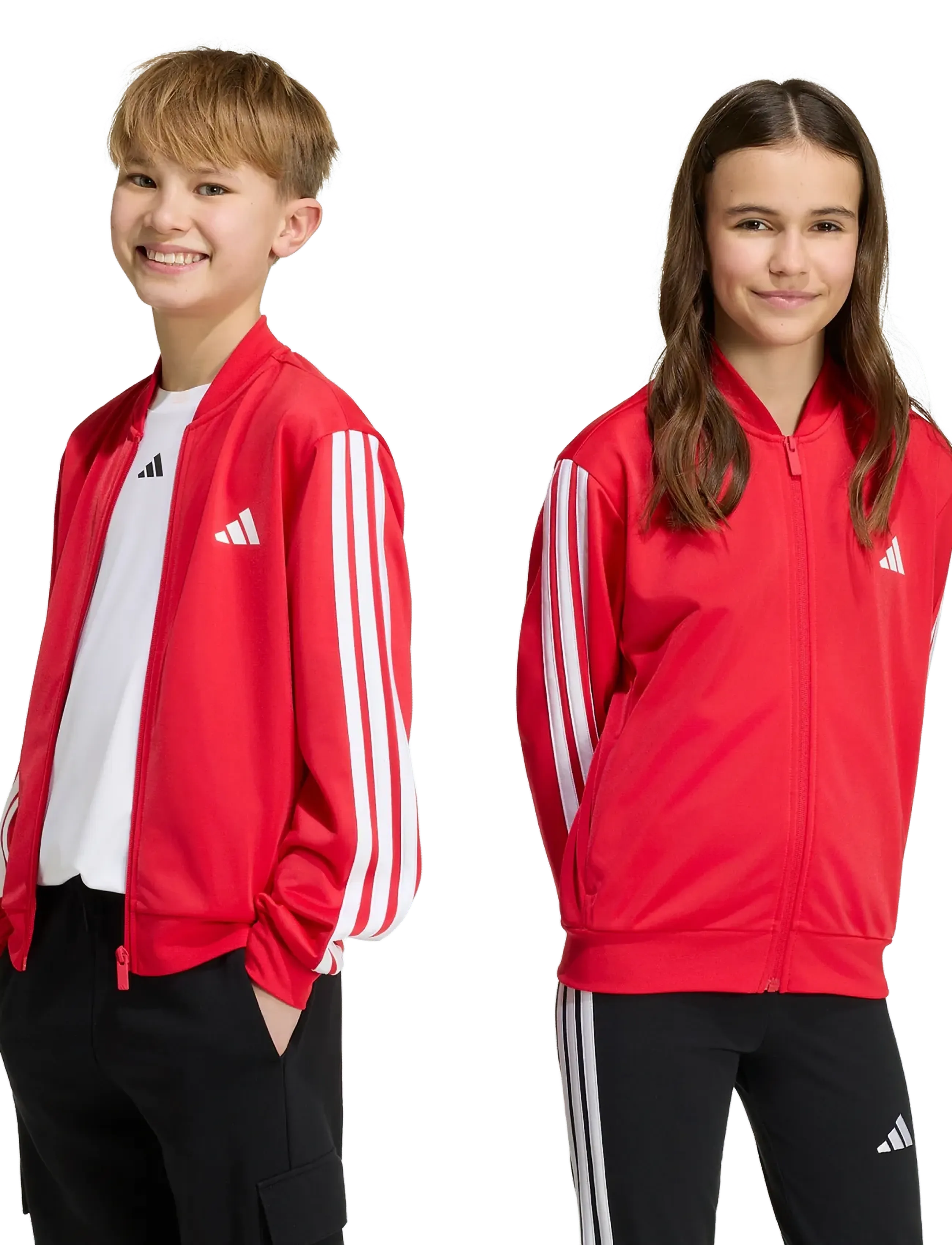 adidas Sportswear - J 3S FZ TR TT - sweats - purrub/white - 2
