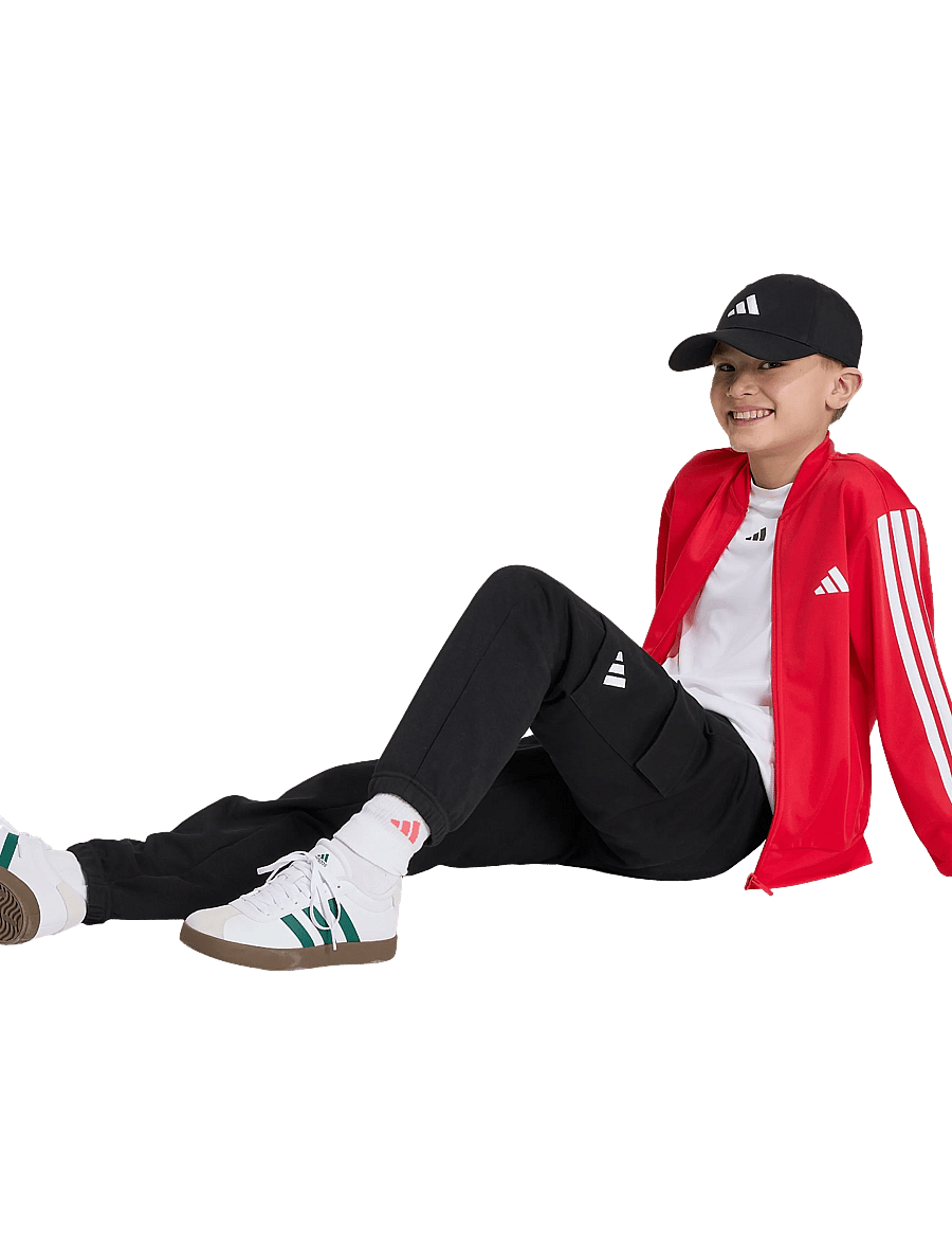 adidas Sportswear - J 3S FZ TR TT - sweatshirts - purrub/white - 3