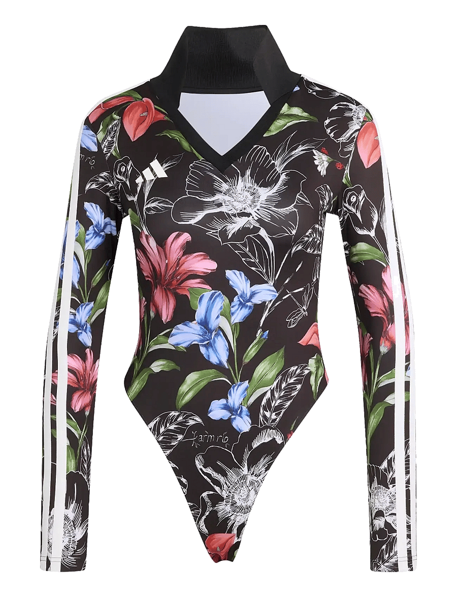 adidas Sportswear - FARM BODYSUIT - jumpsuits & bodies - black/crewht/multco - 1