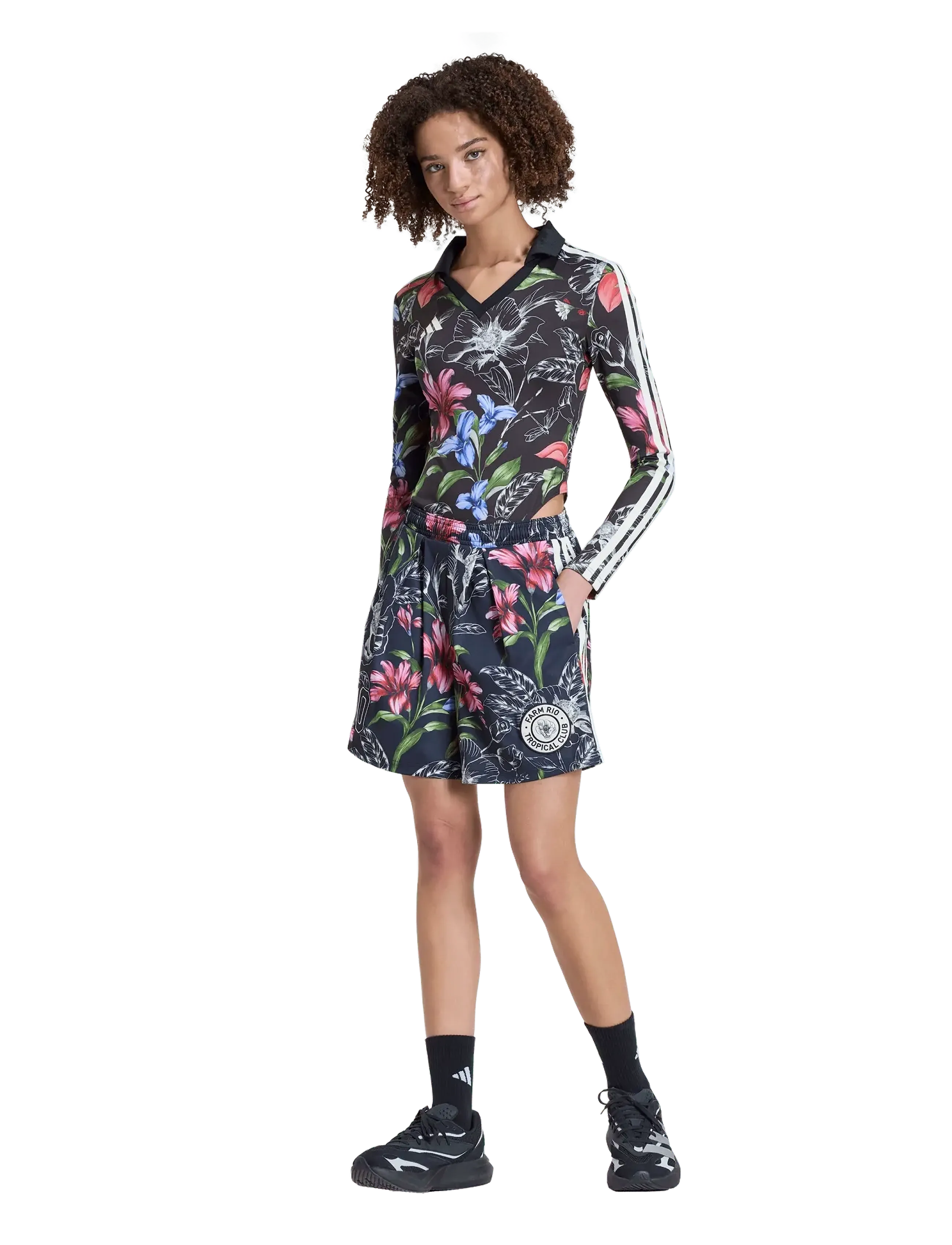 adidas Sportswear Farm Bodysuit, L, Black, Sports Overdele & T-shirts > Sport Jumpsuits & Kroppe, Dame