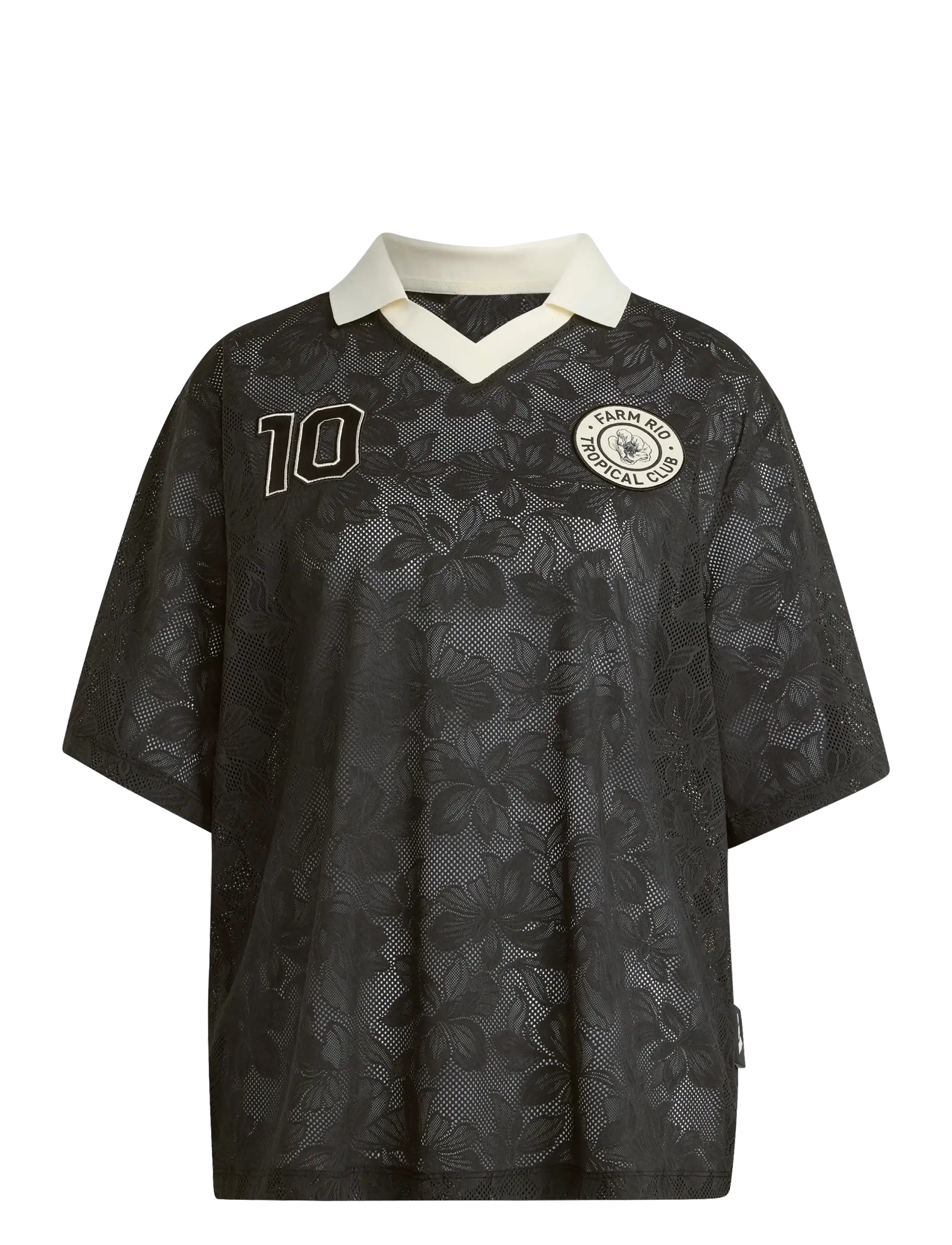 adidas Sportswear FARM PRM JERSEY - Särgid - BLACK/CREWHT / black