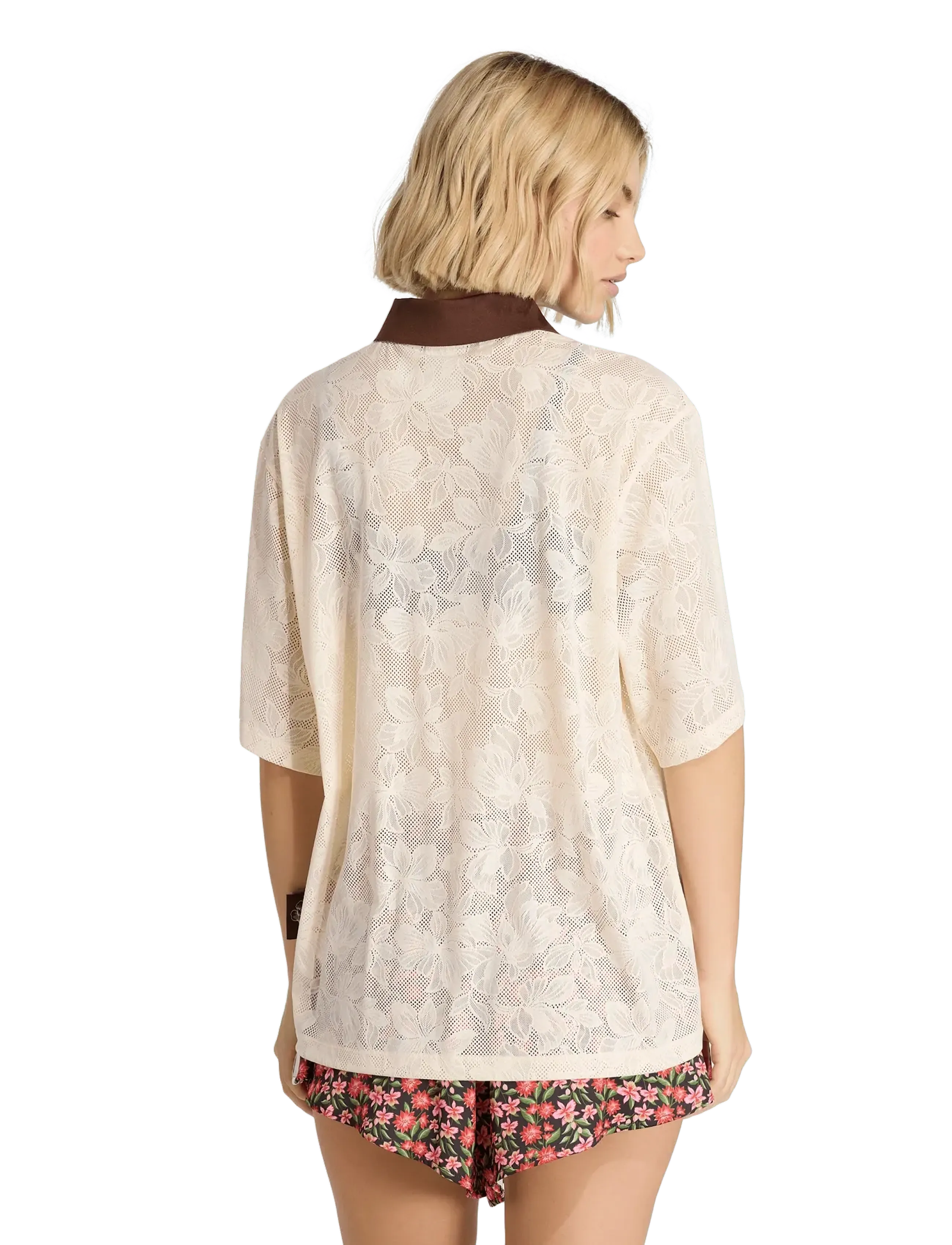 adidas Sportswear - FARM PRM JERSEY - skjorter - ecrtin/auburn - 3