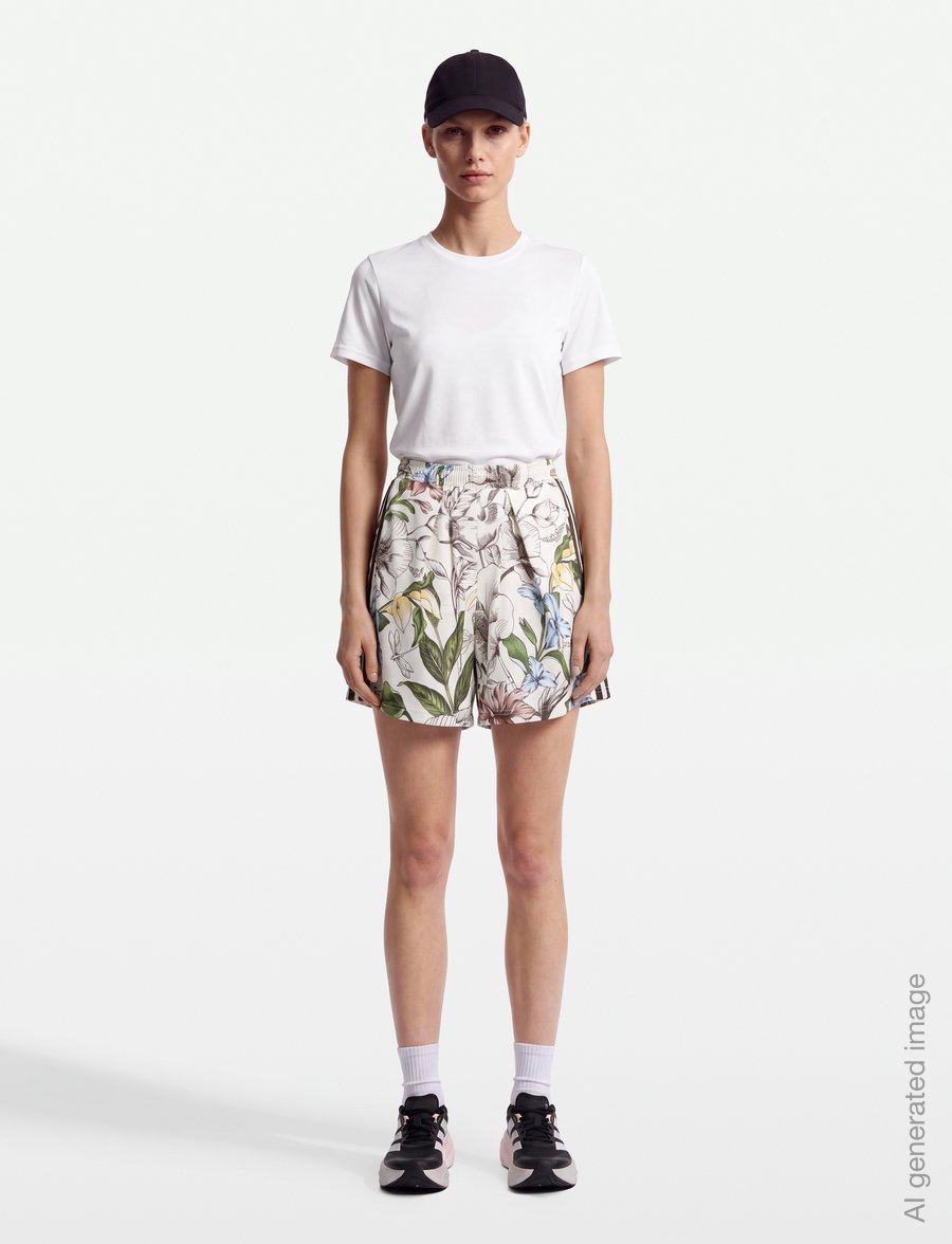 adidas Sportswear - FARM PRM SHORTS - shorts décontractés - ecrtin/shabrn/cragrn - 0