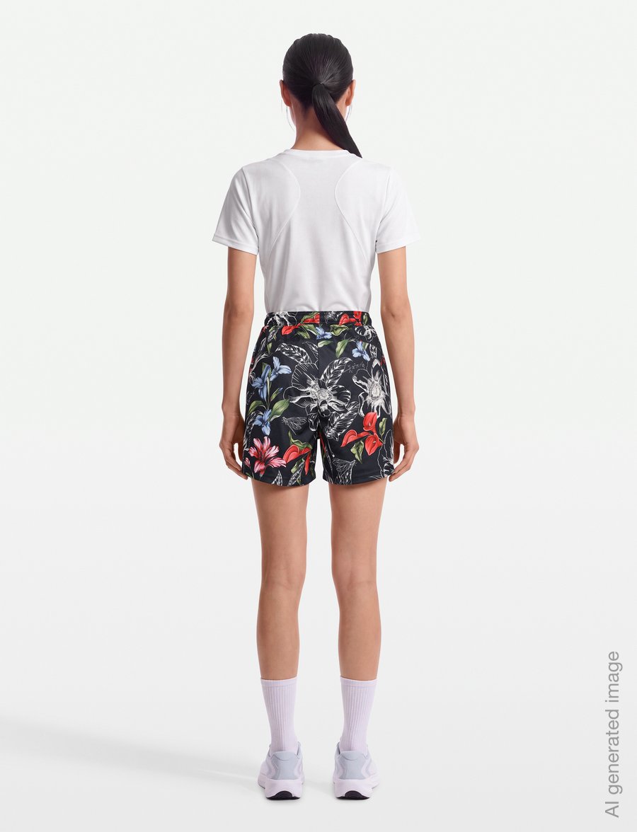 adidas Sportswear - FARM PRM SHORTS - freizeit shorts - black/crewht/cragrn - 4