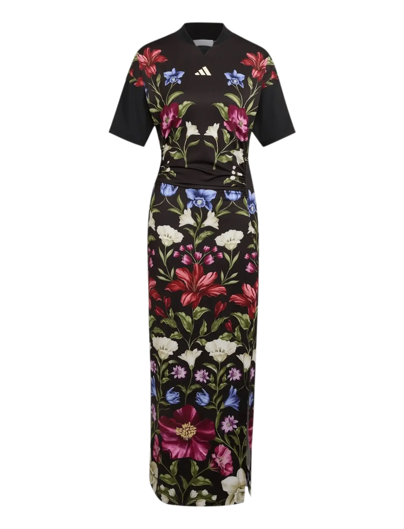adidas Sportswear FARM PRM DRESS - Dresses - BLACK/CREWHT/CRAGRN / black