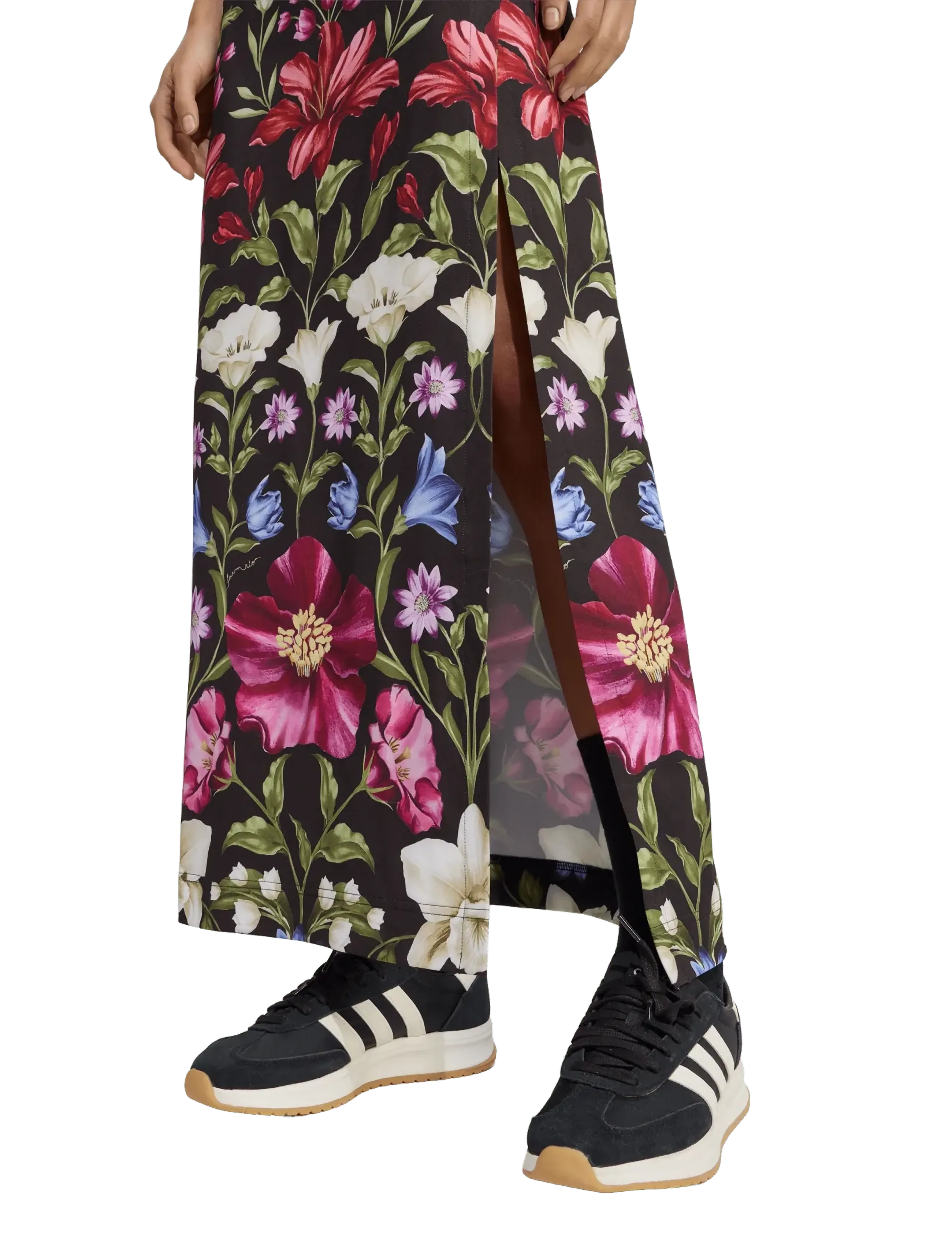 adidas Sportswear - FARM PRM DRESS - kjoler & nederdele - black/crewht/cragrn - 3